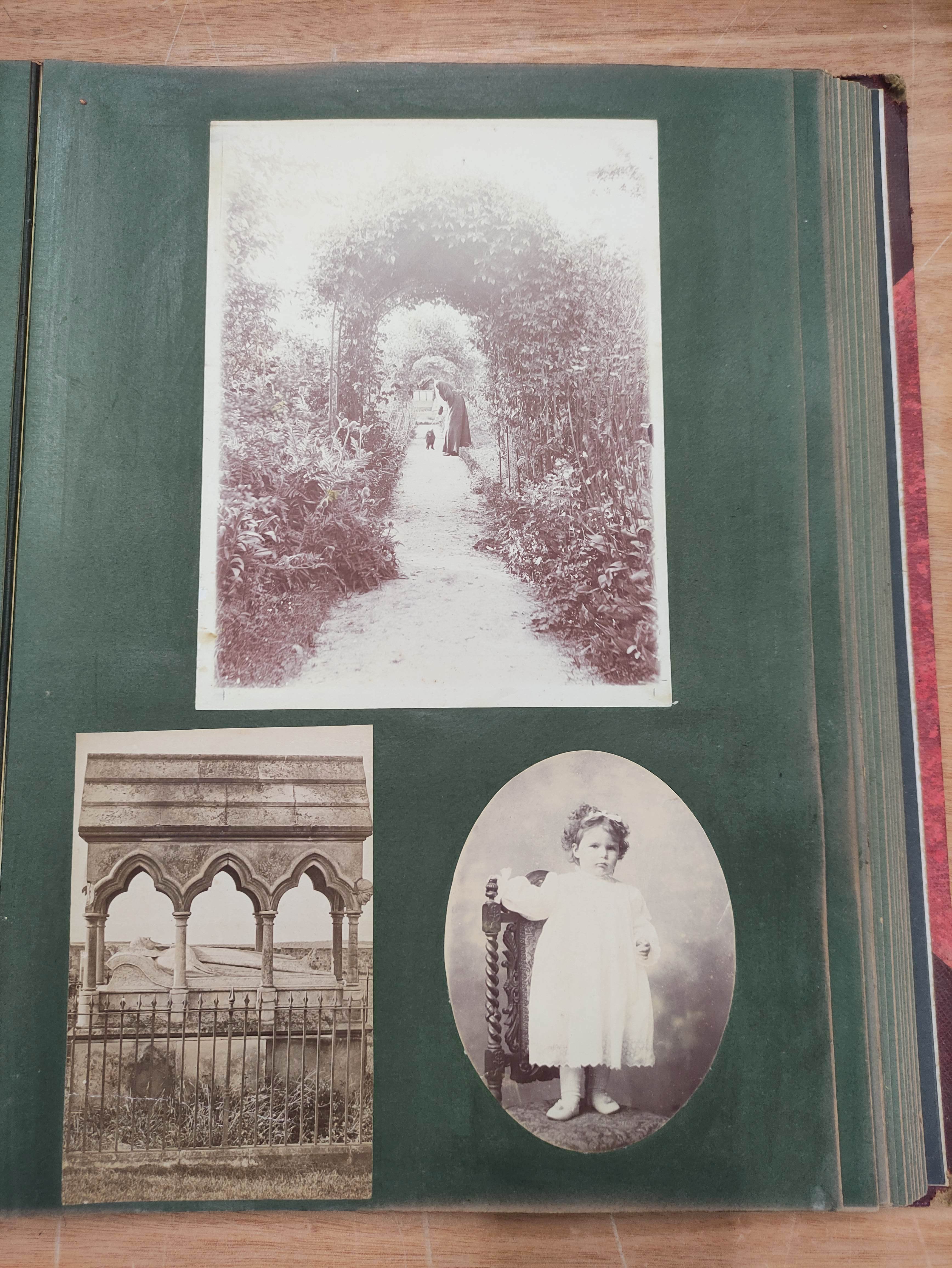 Photographs. Photograph album presented to Wilfred Roberts by his mother, containing Egyptian - Image 3 of 11