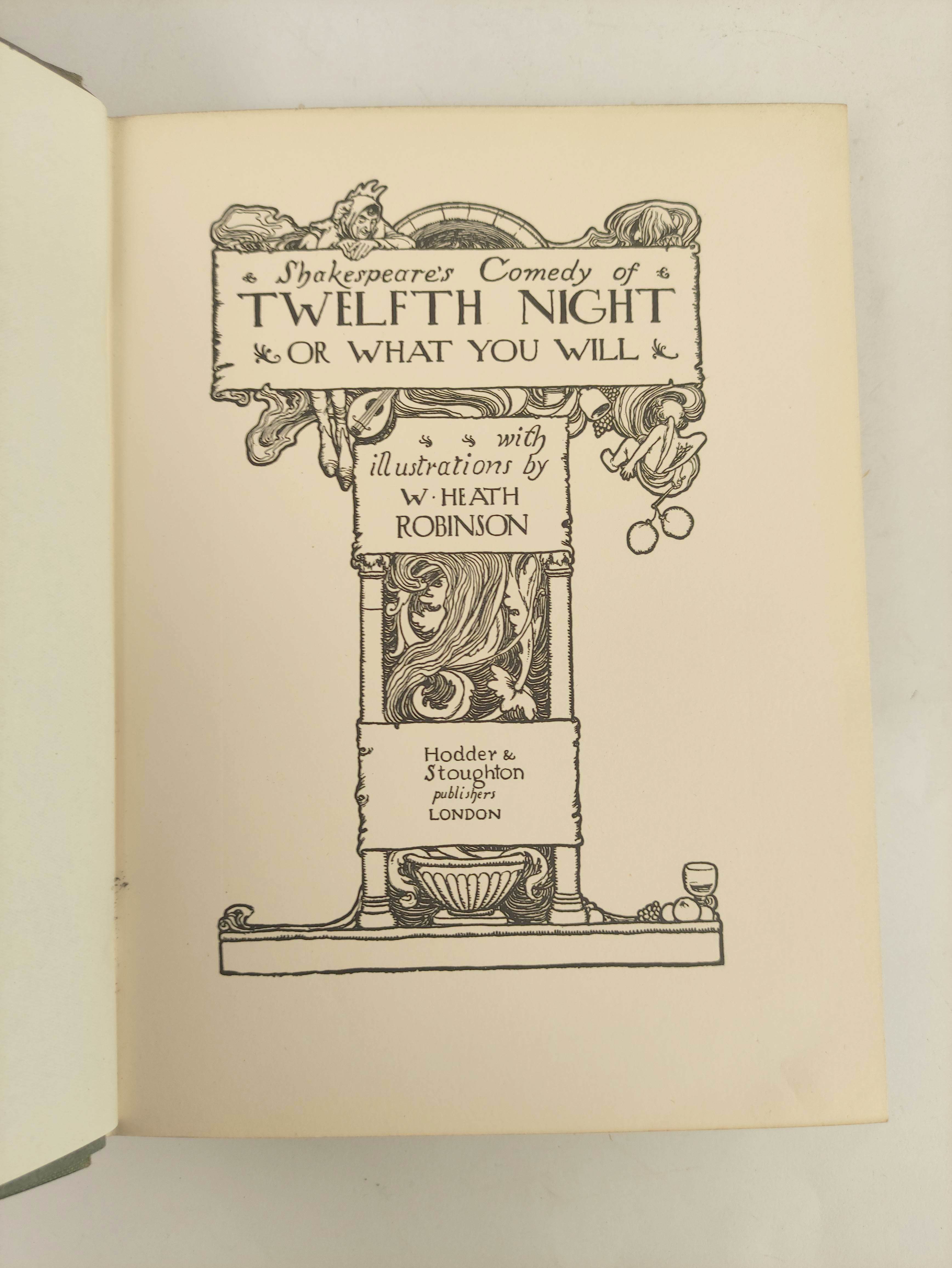 HEATH ROBINSON W. (Illus).  The Works of Mr. Francis Rabelais. 2 vols. Plates & illus. Quarto. Orig. - Bild 4 aus 14