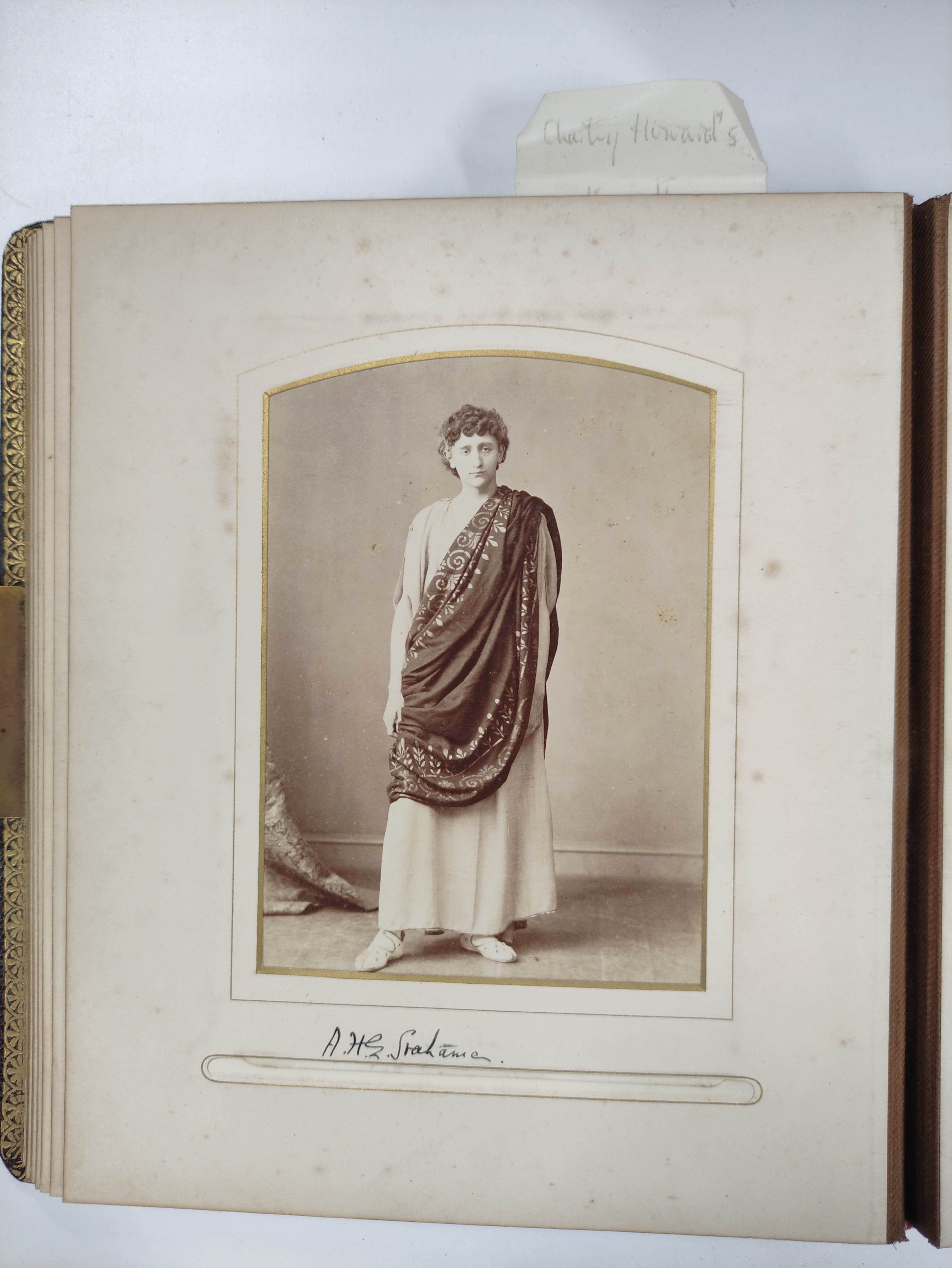 Photographs. Photograph album belonging to Charles Howard, containing a large collection of 19th - Bild 13 aus 15