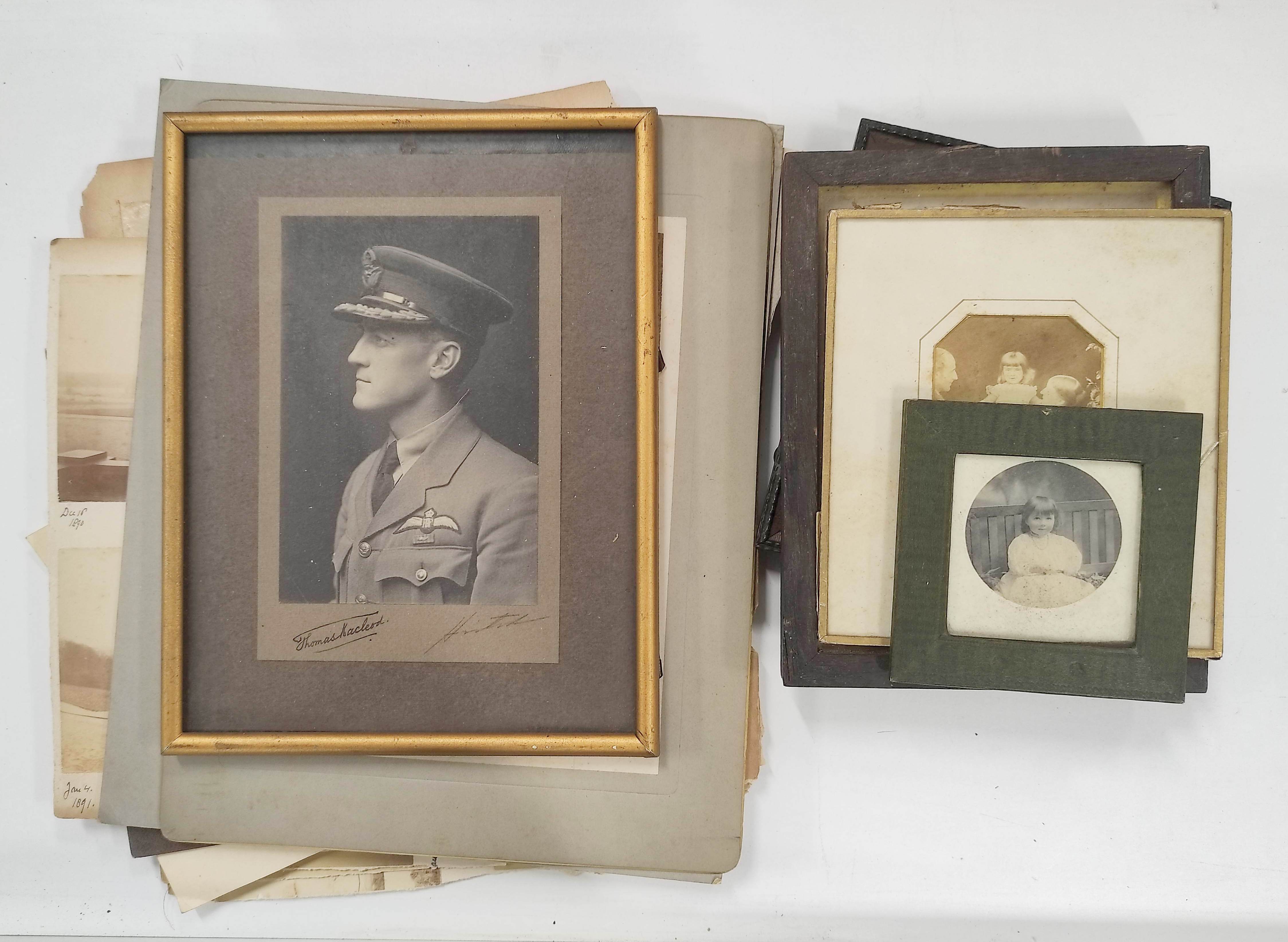 Photographs. Collection of framed and loose photographs relating to the Howard family including