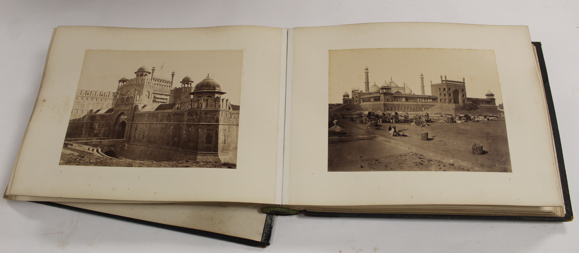 Photographs. India. Oblong folio album, poor bdgs, brds. det. but present cont. approx. 75 plate - Image 24 of 34