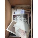 Photographs. A box containing a large collection of mixed photography relating to the Howard family.