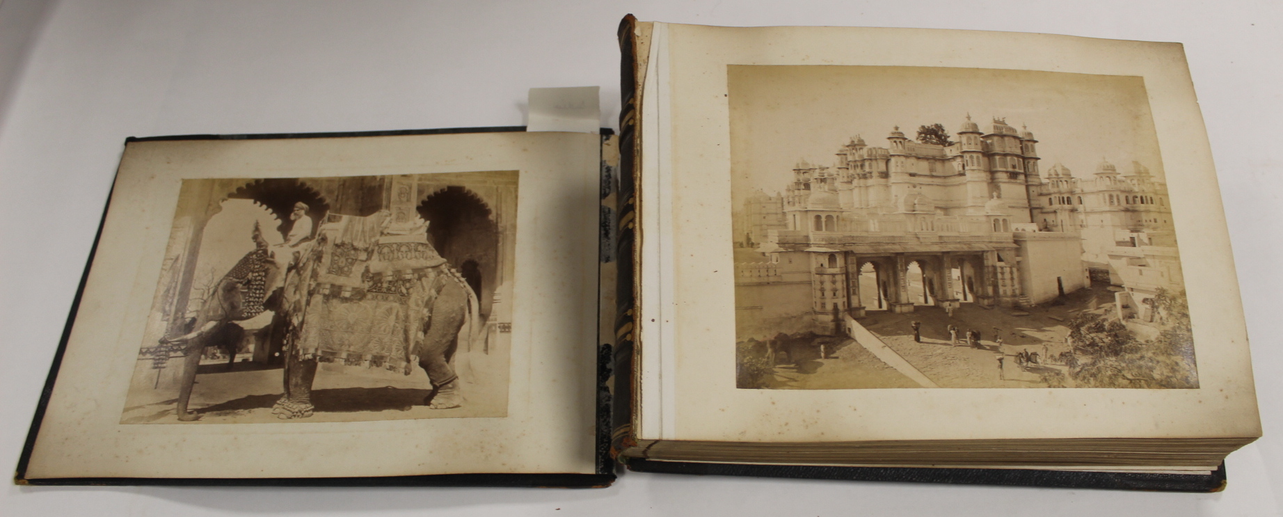 Photographs. India. Oblong folio album, poor bdgs, brds. det. but present cont. approx. 75 plate - Image 8 of 34