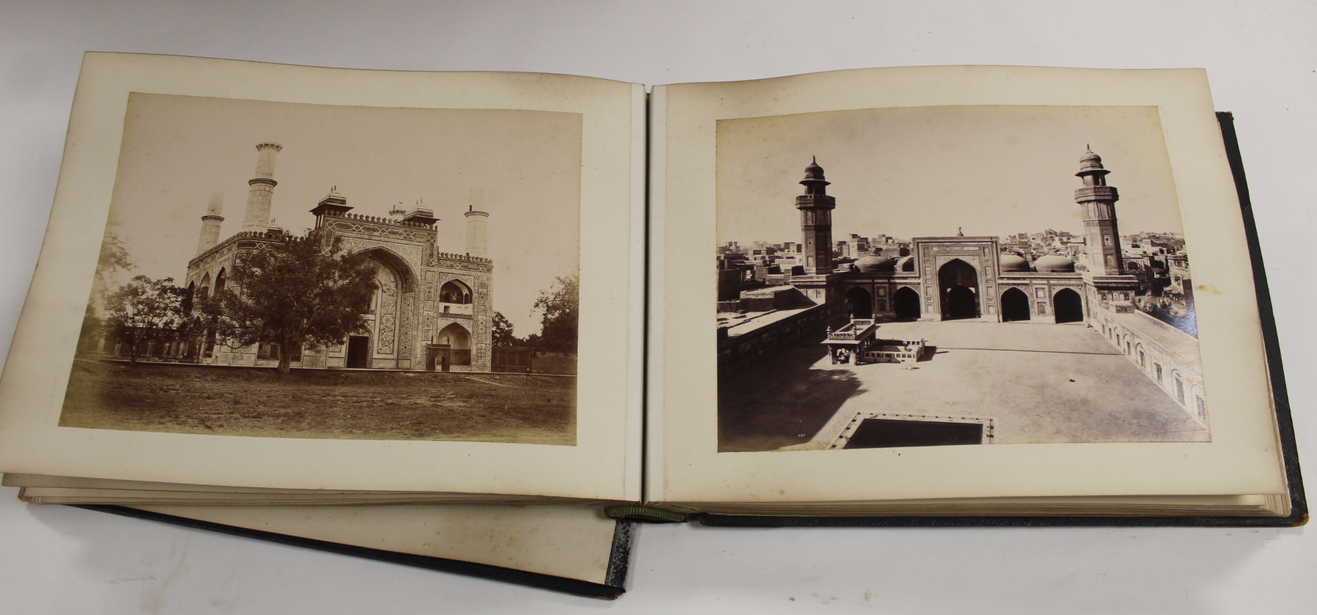 Photographs. India. Oblong folio album, poor bdgs, brds. det. but present cont. approx. 75 plate - Image 21 of 34