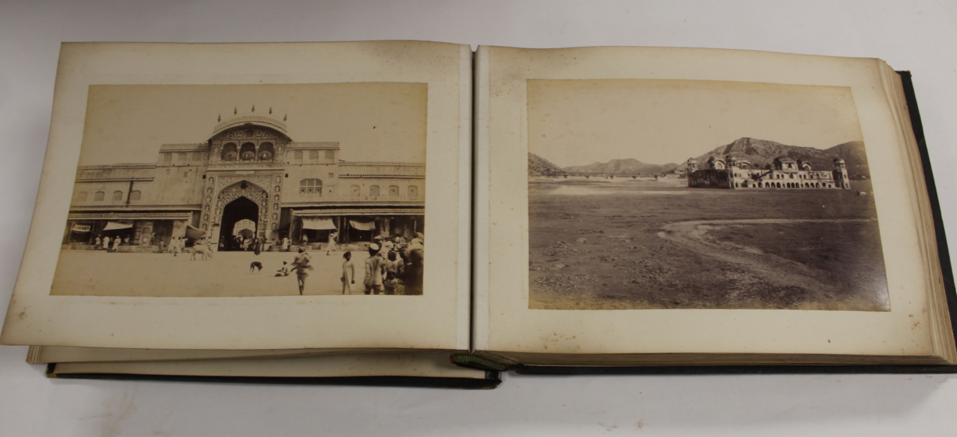 Photographs. India. Oblong folio album, poor bdgs, brds. det. but present cont. approx. 75 plate - Image 14 of 34