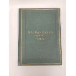 MACFARLANE WALTER & CO.  Illustrated Catalogue of Macfarlane's Castings. Vol. 2. Litho frontis &