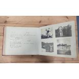 Photographs. Howard Family. Levens Hall etc. Oblong quarto rubbed half morocco album cont. approx.