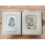 Photographs.  Anglo - India.  Morocco album cont. 28 portrait photographs, approx. 13 x 9.5cms,