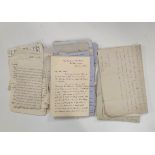 Ephemera. Collection of letters and correspondence relating to the Howard and Roberts families.