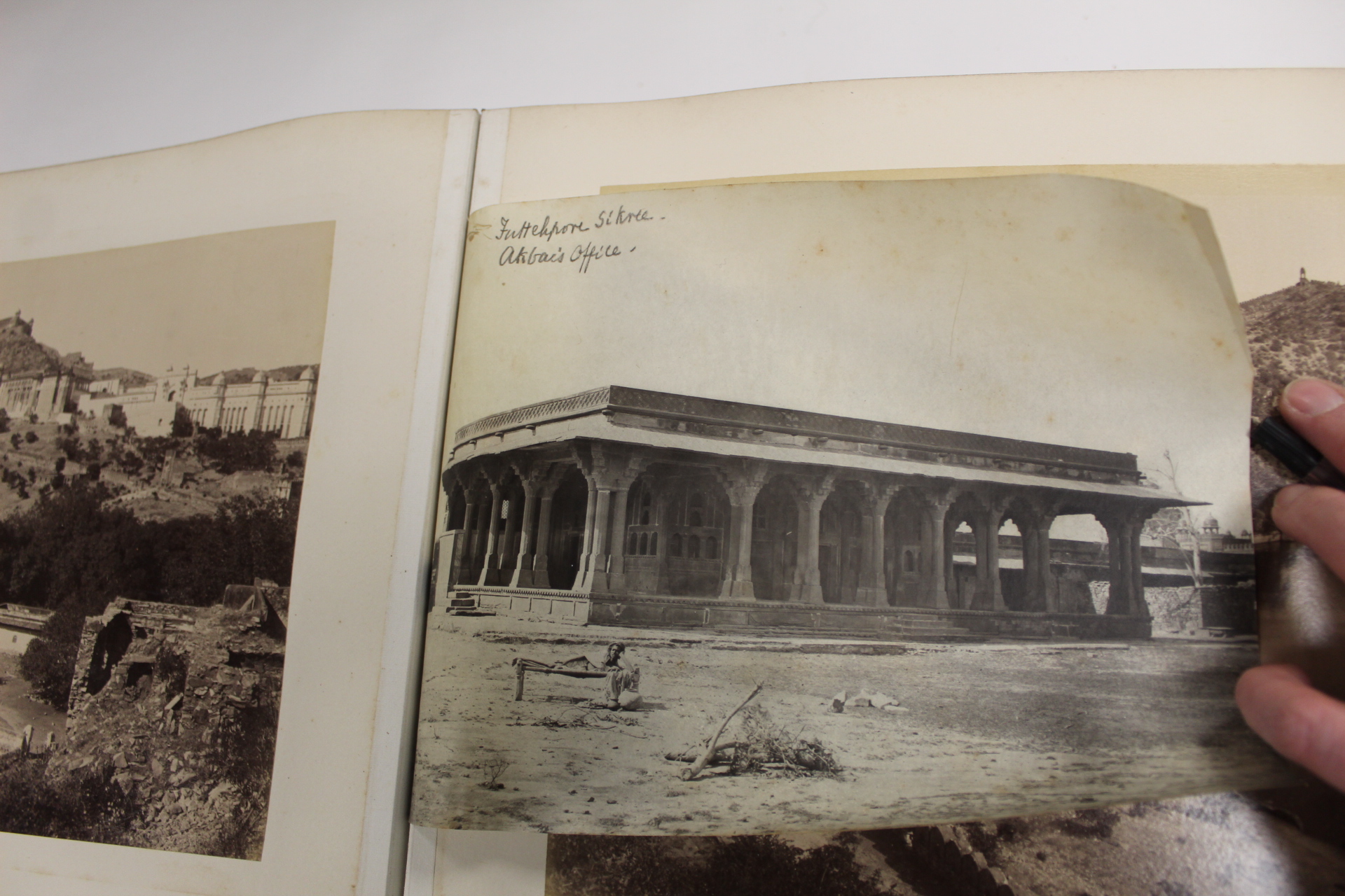 Photographs. India. Oblong folio album, poor bdgs, brds. det. but present cont. approx. 75 plate - Image 16 of 34