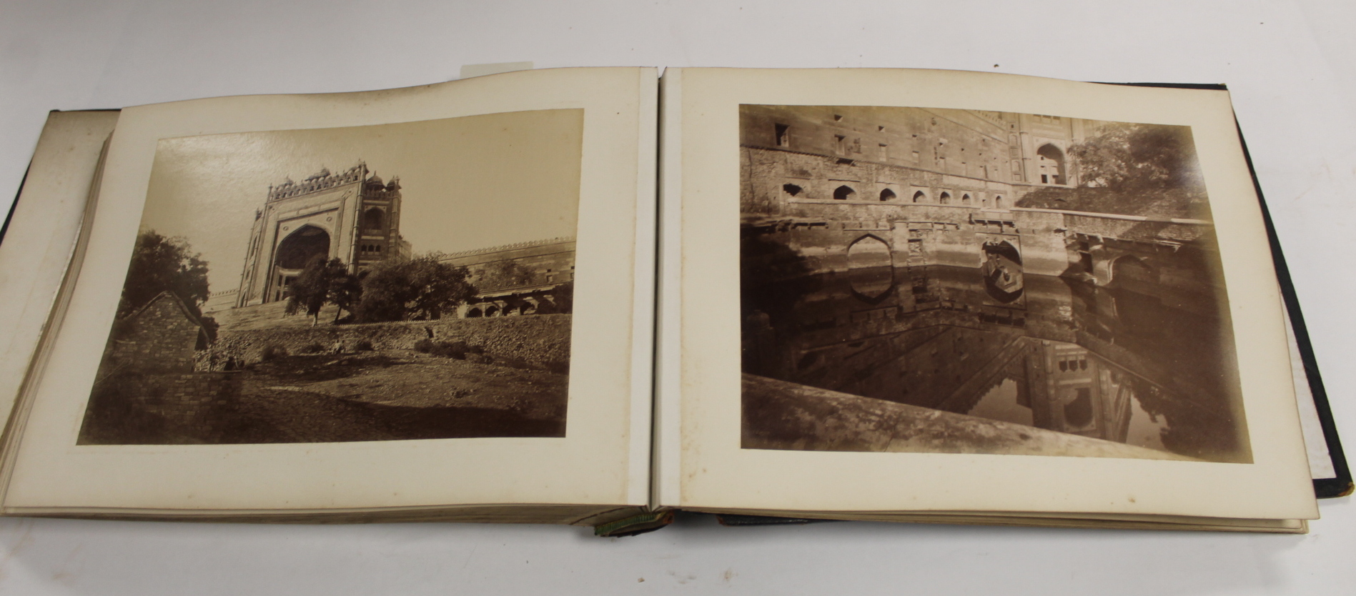 Photographs. India. Oblong folio album, poor bdgs, brds. det. but present cont. approx. 75 plate - Image 34 of 34