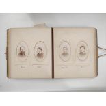 Photographs. Photograph album belonging to Charles Howard, containing a large collection of 19th