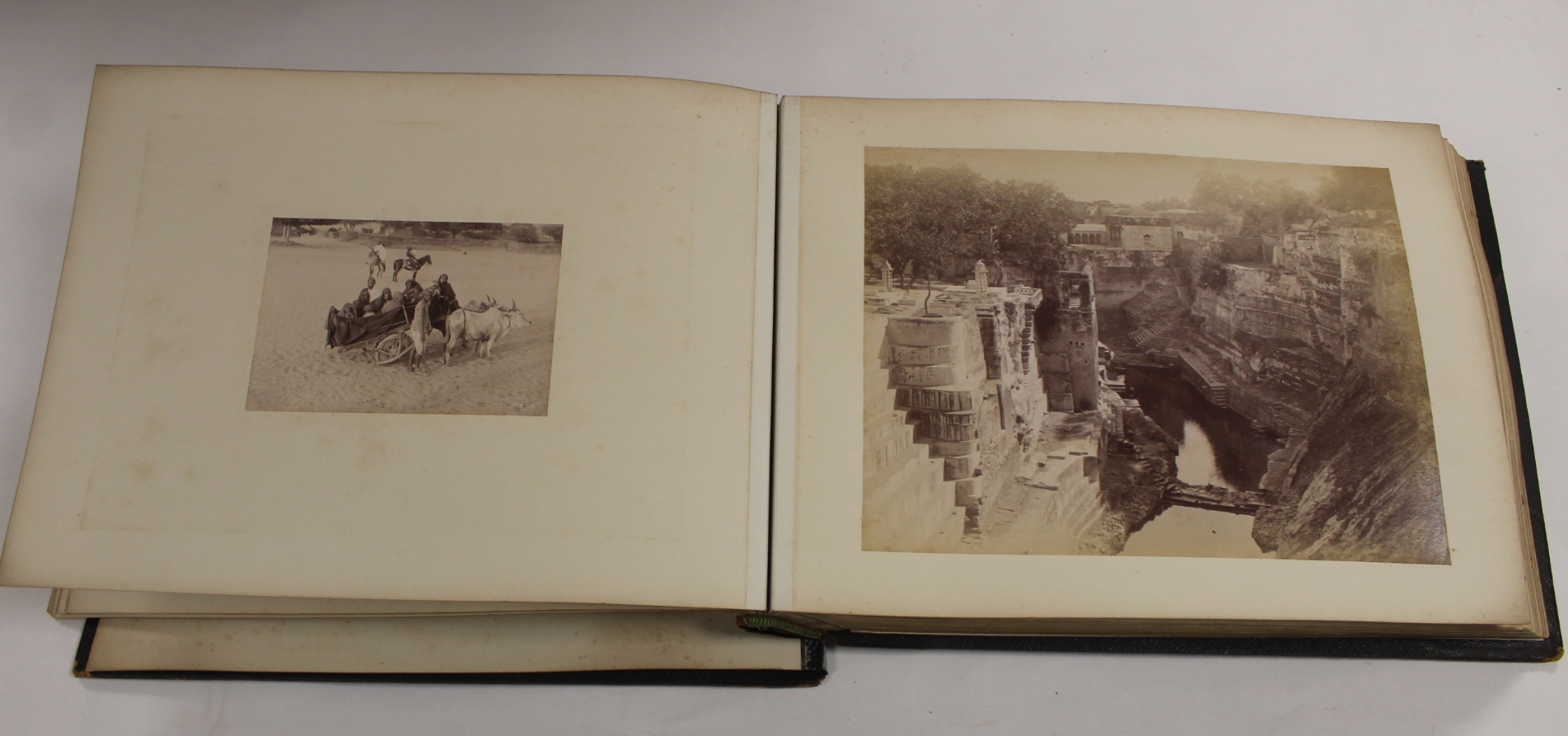 Photographs. India. Oblong folio album, poor bdgs, brds. det. but present cont. approx. 75 plate - Image 13 of 34