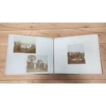 Photographs. East Africa. Rubbed dark morocco oblong quarto album cont. approx. 100 photographs (