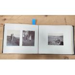 Photographs.  Howard Family. Dark half morocco oblong quarto album cont. approx. 120 photographs