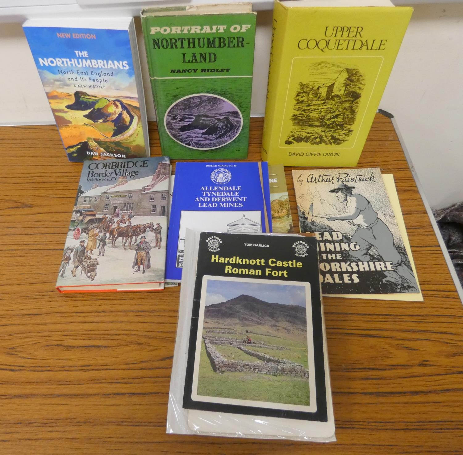 Northumberland & Northern.  10 various books & softback publications.