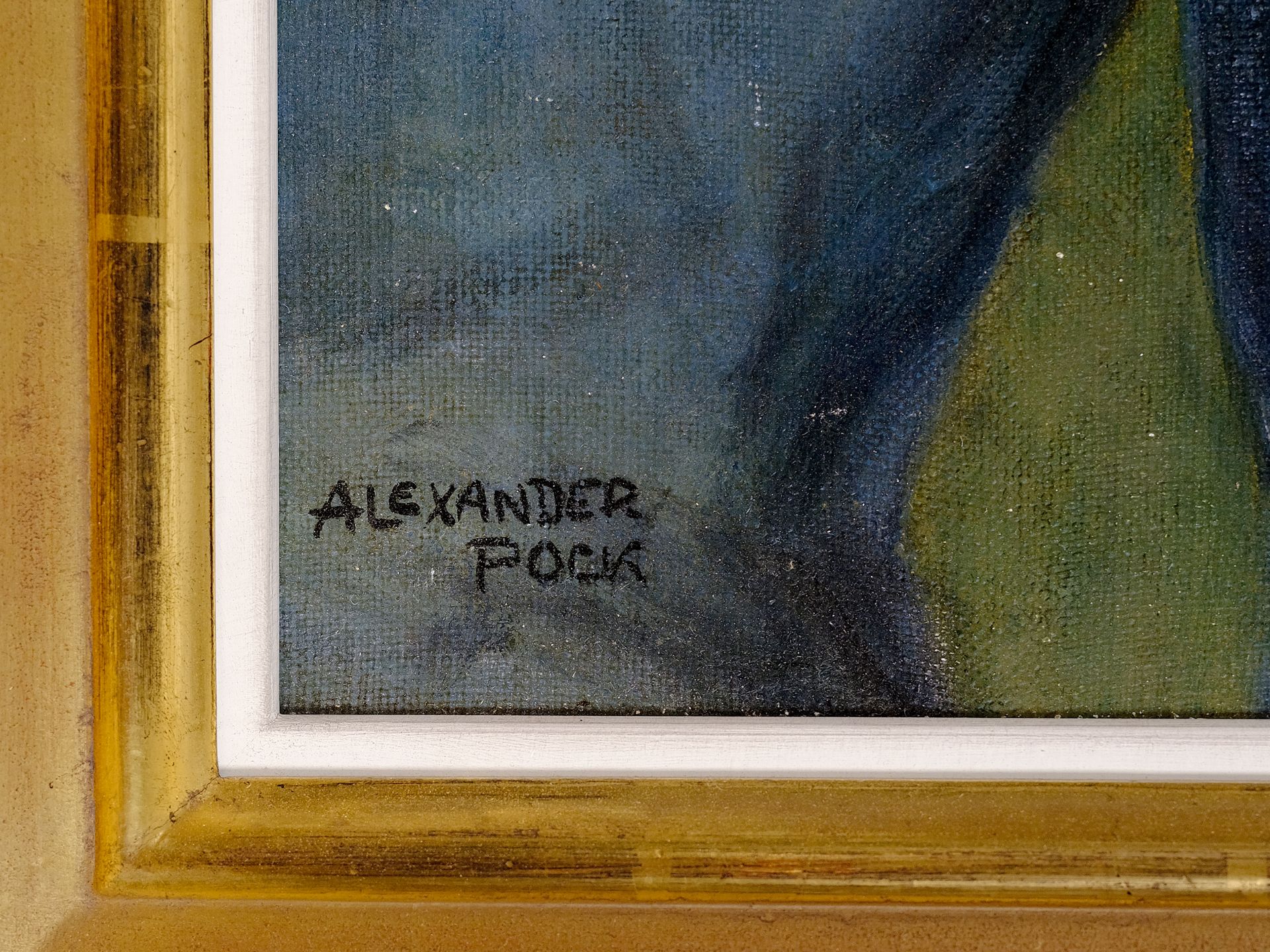 Alexander Pock, Znaim 1871 – 1950 Wien, Portrait eines K&K Offiziers - Bild 3 aus 5