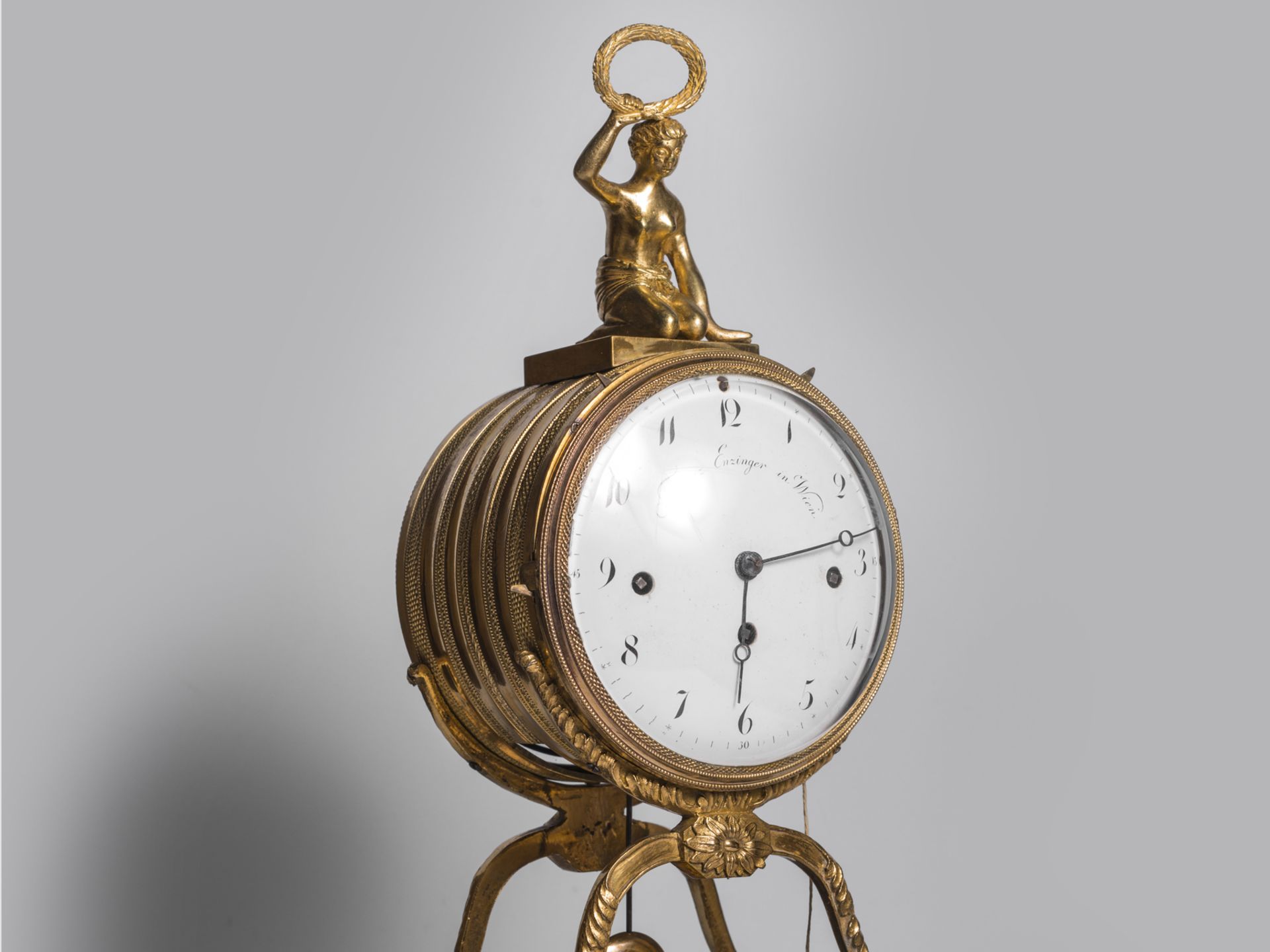 Wiener Empireuhr, um 1810, Franz Enzinger - Bild 6 aus 12