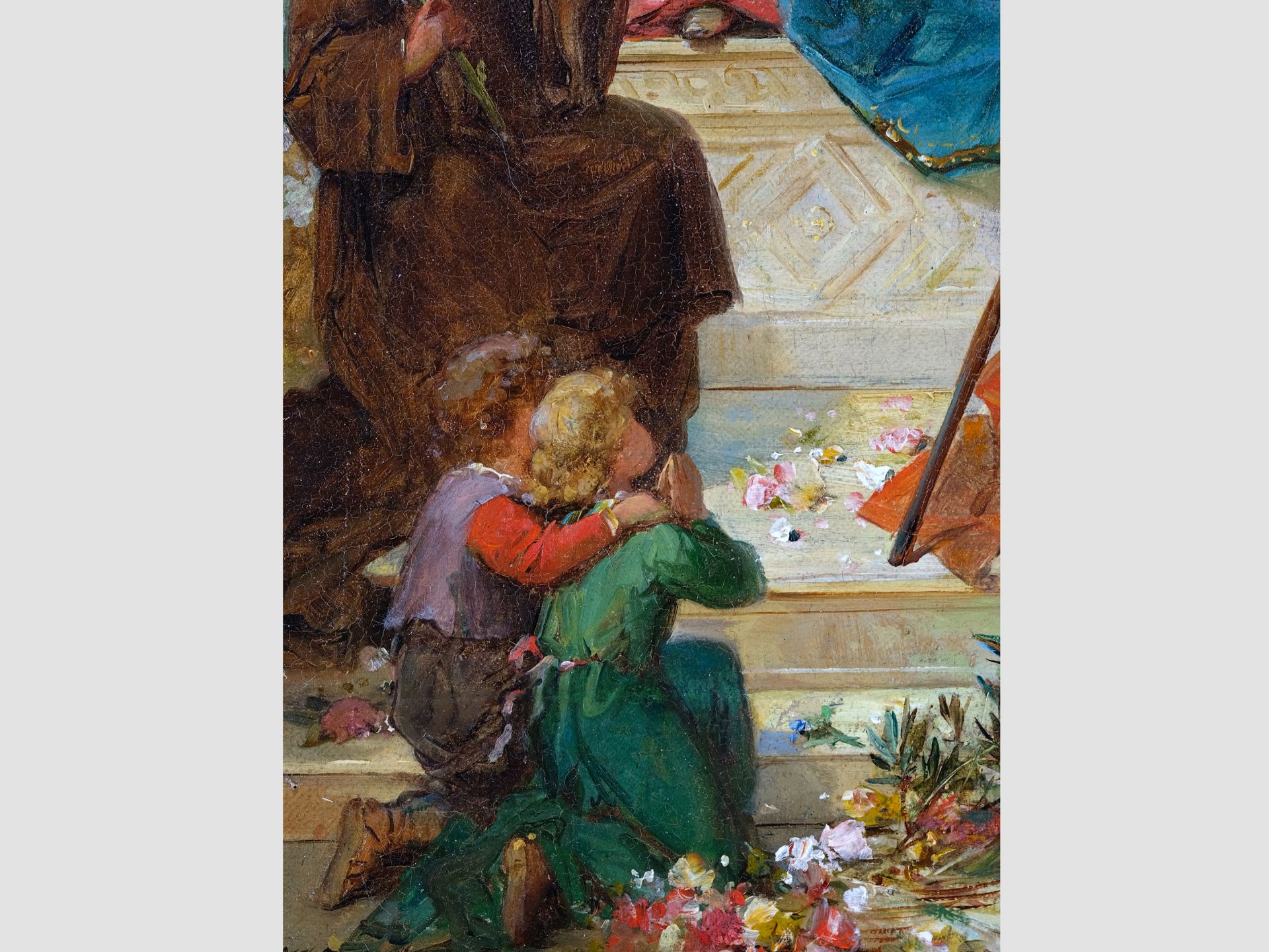 Hans Zatzka, Wien 1859 – 1945 Wien, Skizze zum Altarbild - Bild 3 aus 4