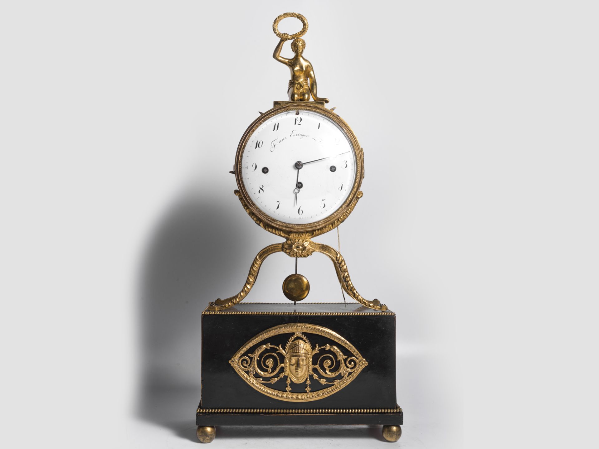 Wiener Empireuhr, um 1810, Franz Enzinger