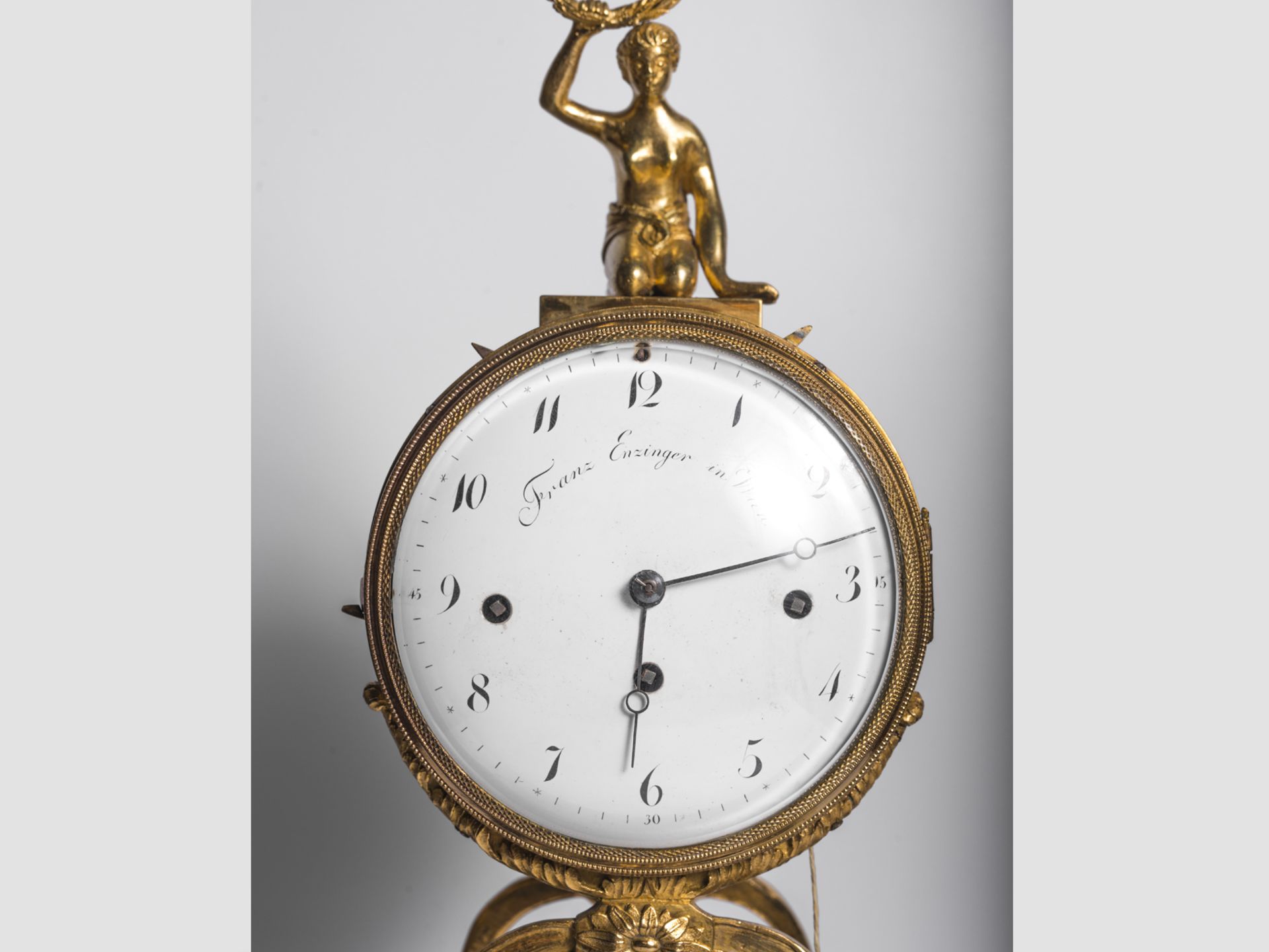 Wiener Empireuhr, um 1810, Franz Enzinger - Bild 2 aus 12