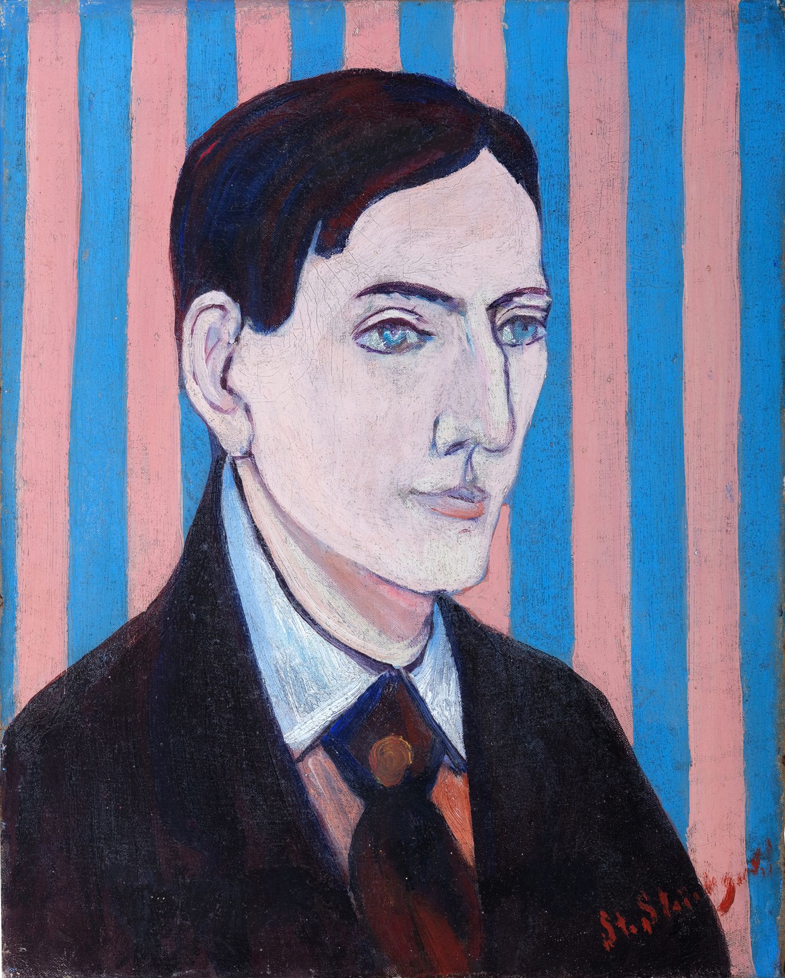 Stanislaw Stückgold, Warschau 1868 – 1933 Paris, Herren-Portrait