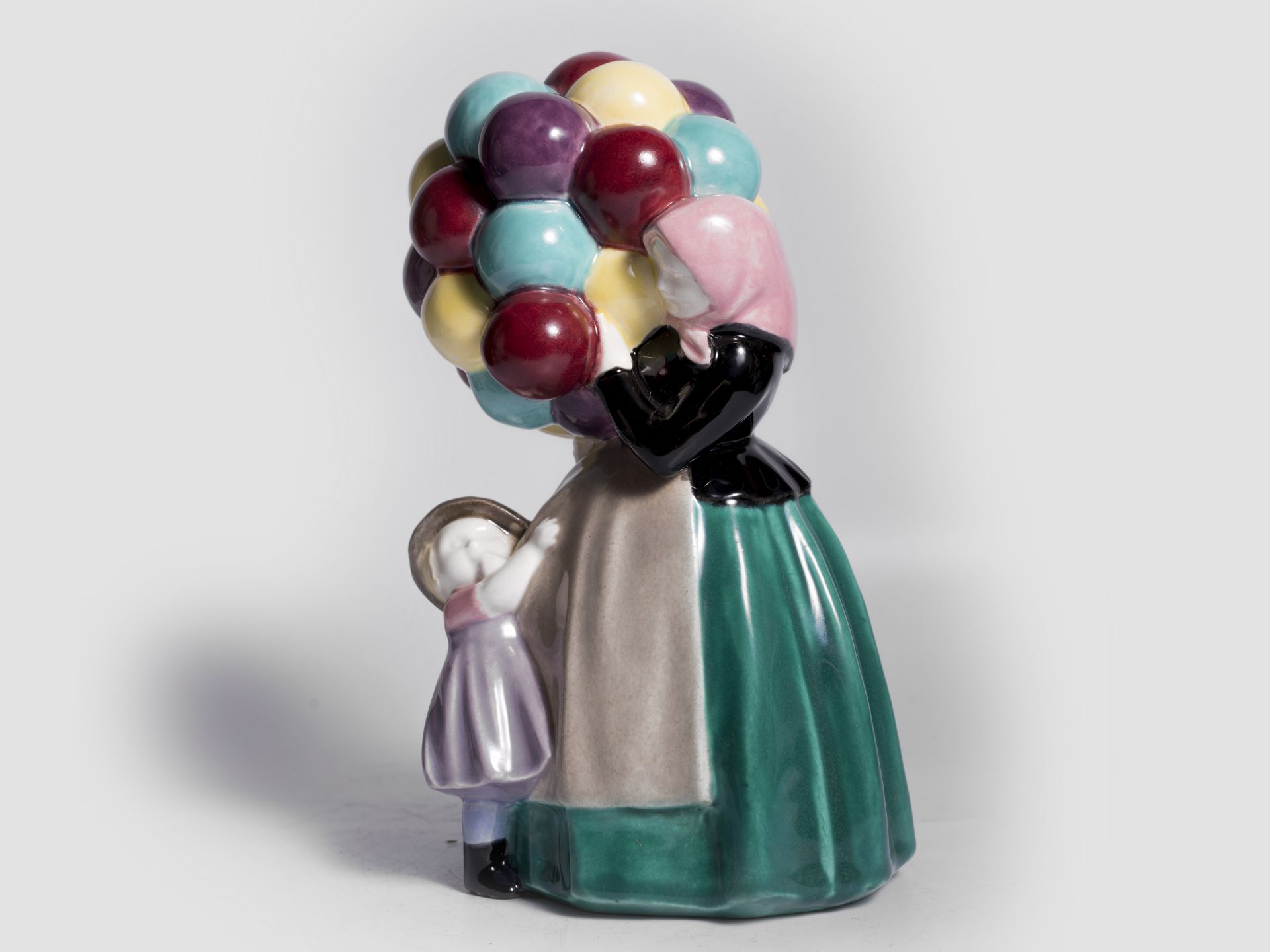 Anton Klieber, Pirkenhammer 1886 – 1971 Wien, Luftballonmädchen - Bild 3 aus 7