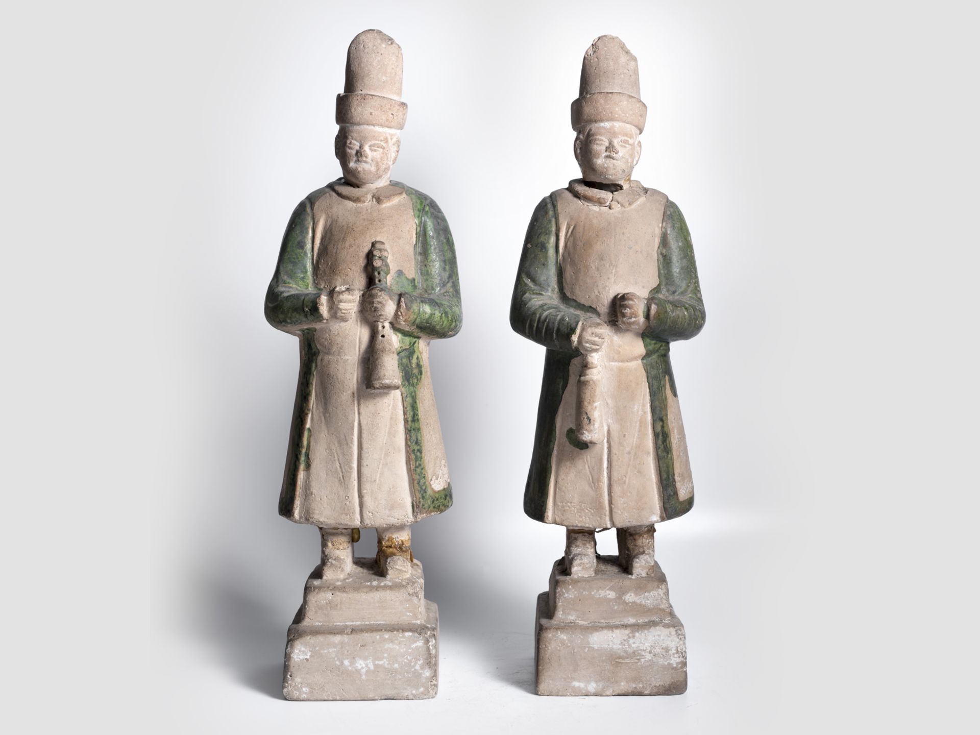 Paar Musiker, China, Ming Dynastie, 1368 – 1644