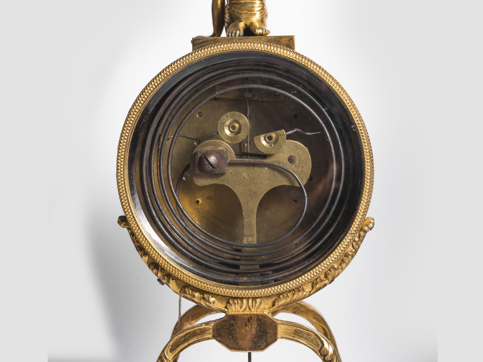 Wiener Empireuhr, um 1810, Franz Enzinger - Bild 9 aus 12