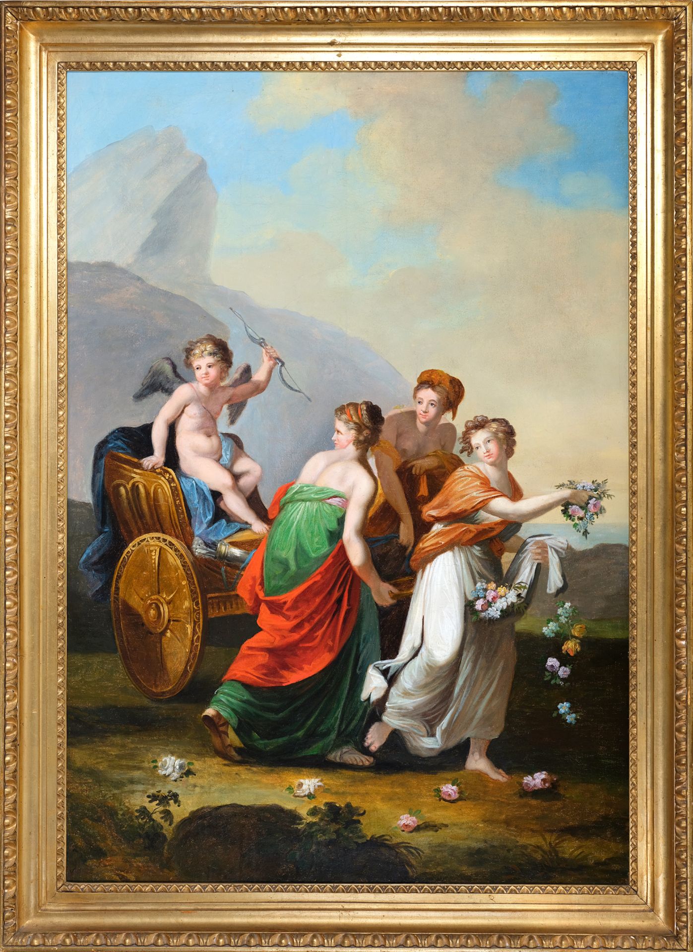 Amor im Streitwagen, Empire, Um 1790/1810