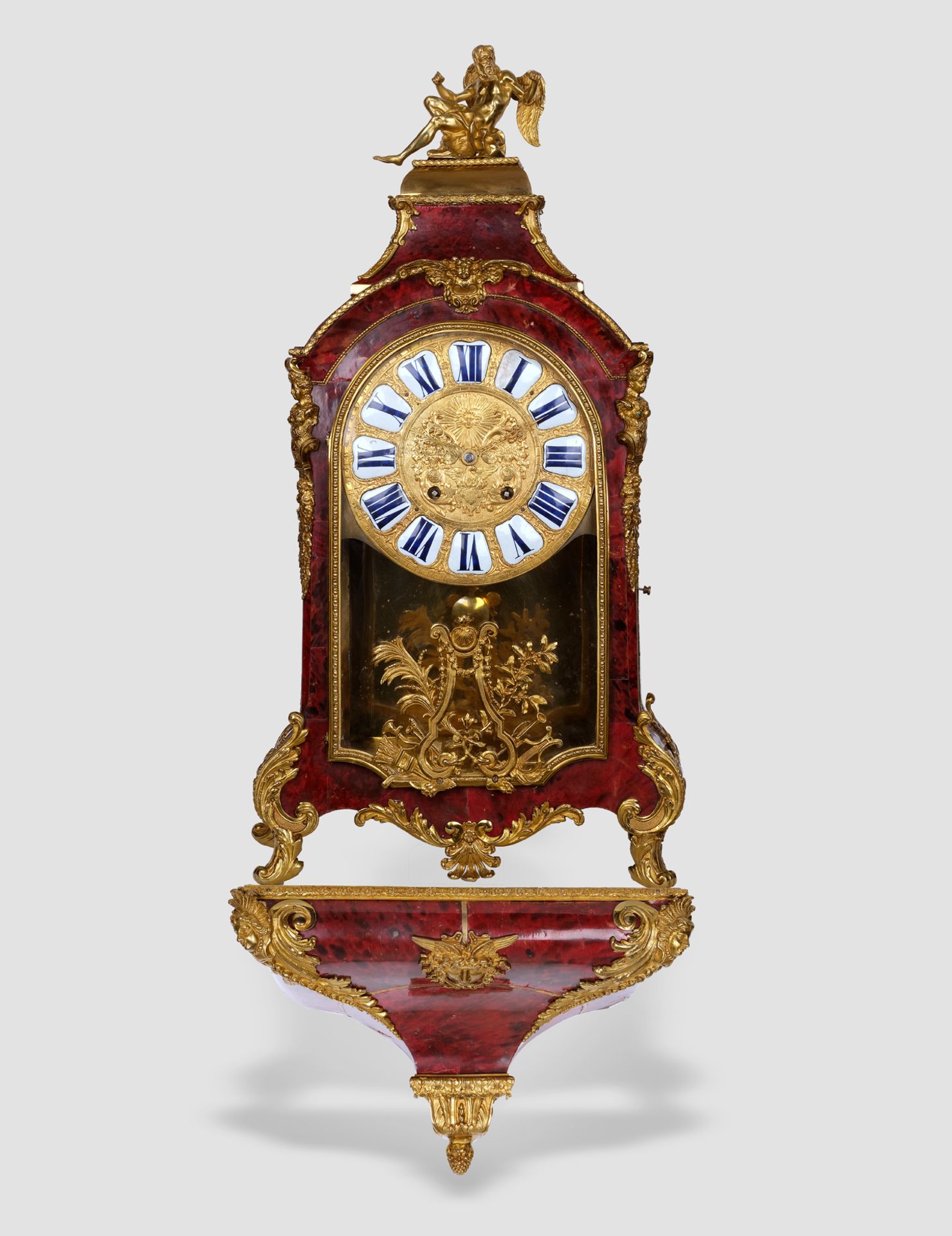 Höfische Cartel Uhr Louis XIV, Frankreich LOUIS XIV, um 1695