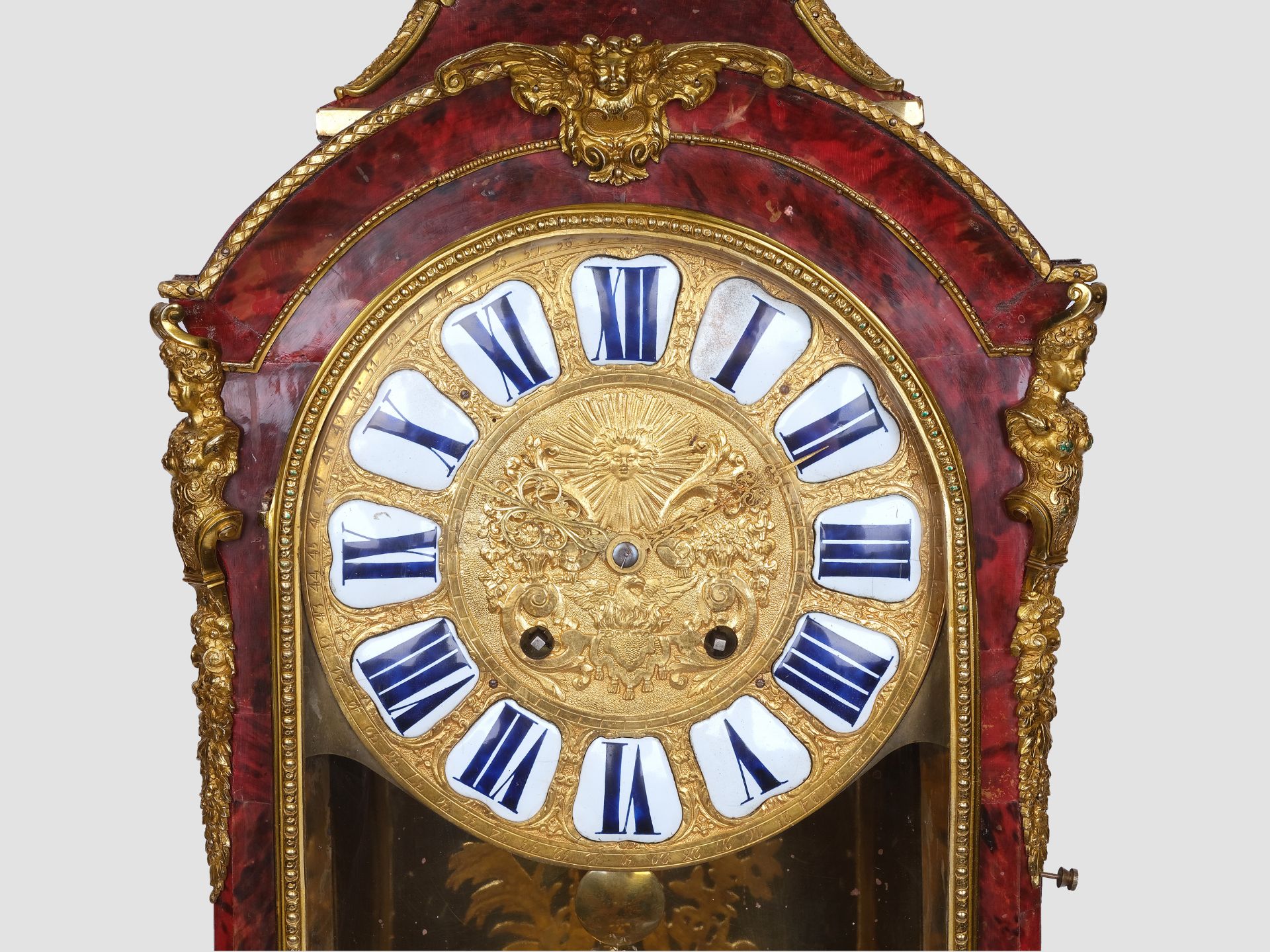 Höfische Cartel Uhr Louis XIV, Frankreich LOUIS XIV, um 1695 - Bild 5 aus 11