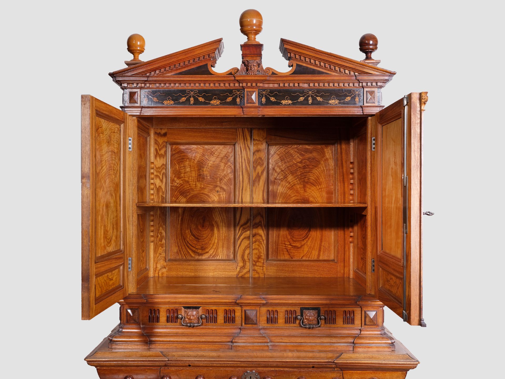 Eleganter Kabinettschrank, Italien, um 1860/80 - Bild 3 aus 6