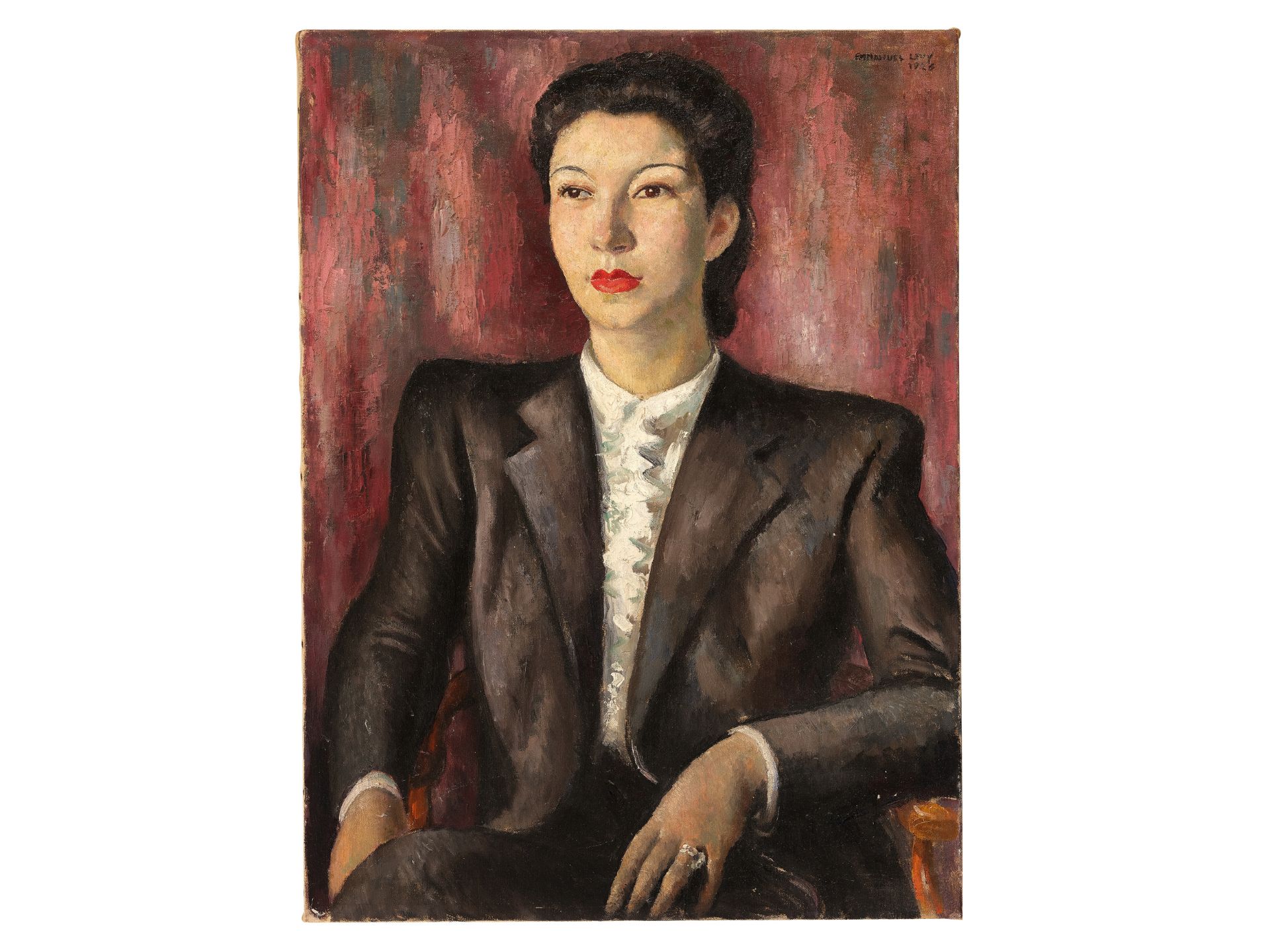 Emmanuel Levy, Manchester 1900 – 1986 Manchester, Portrait