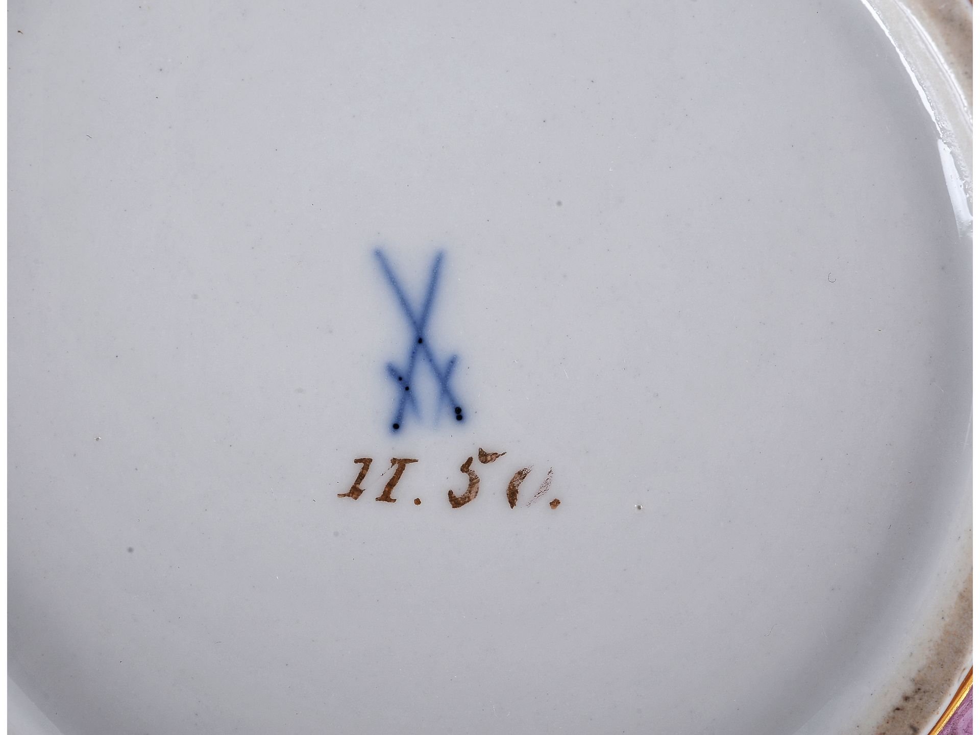 Meissen Ecuelle, Around 1750, Porcelain Ecuelle - Image 12 of 14