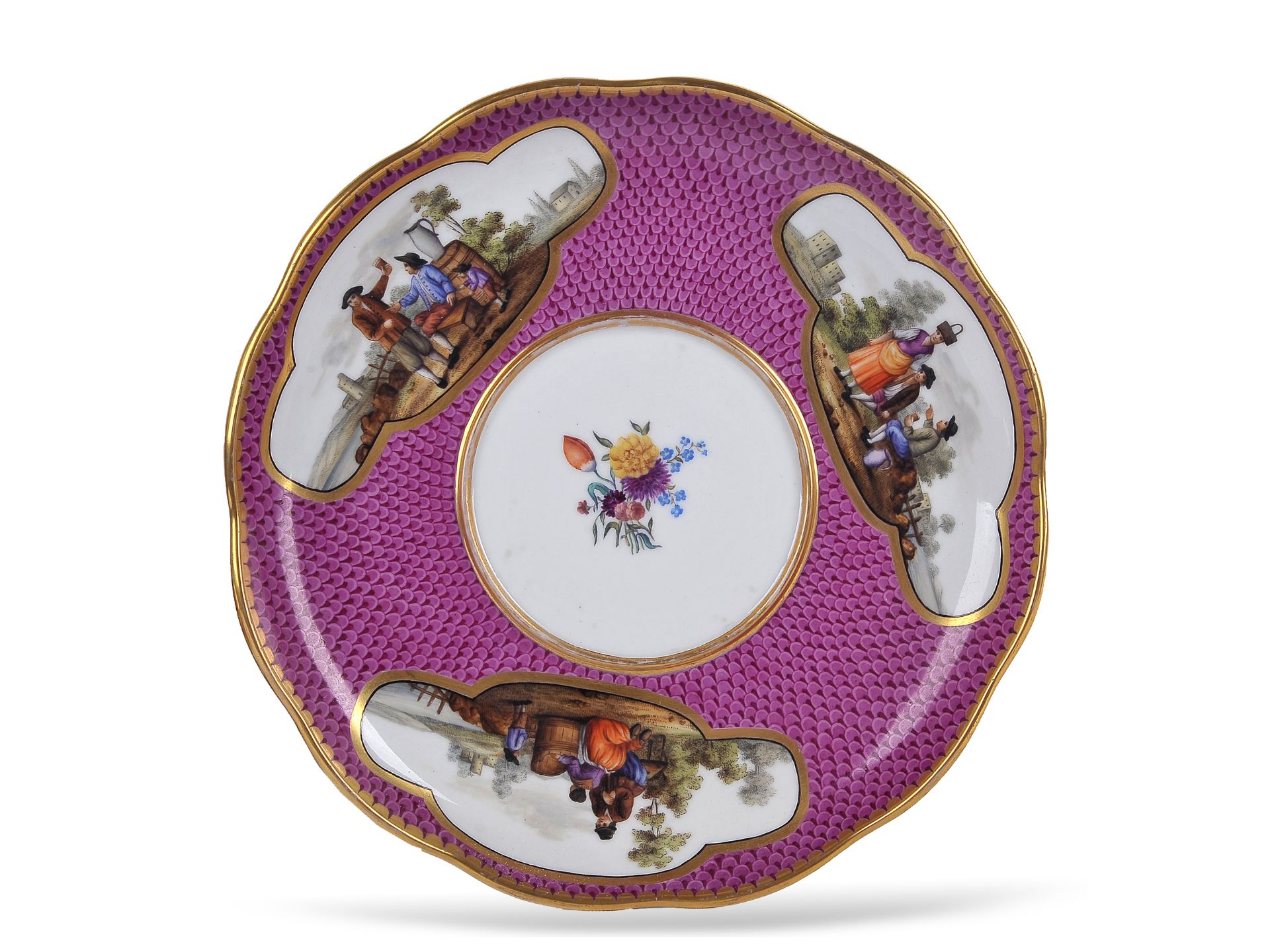 Meissen Ecuelle, Around 1750, Porcelain Ecuelle - Image 7 of 14