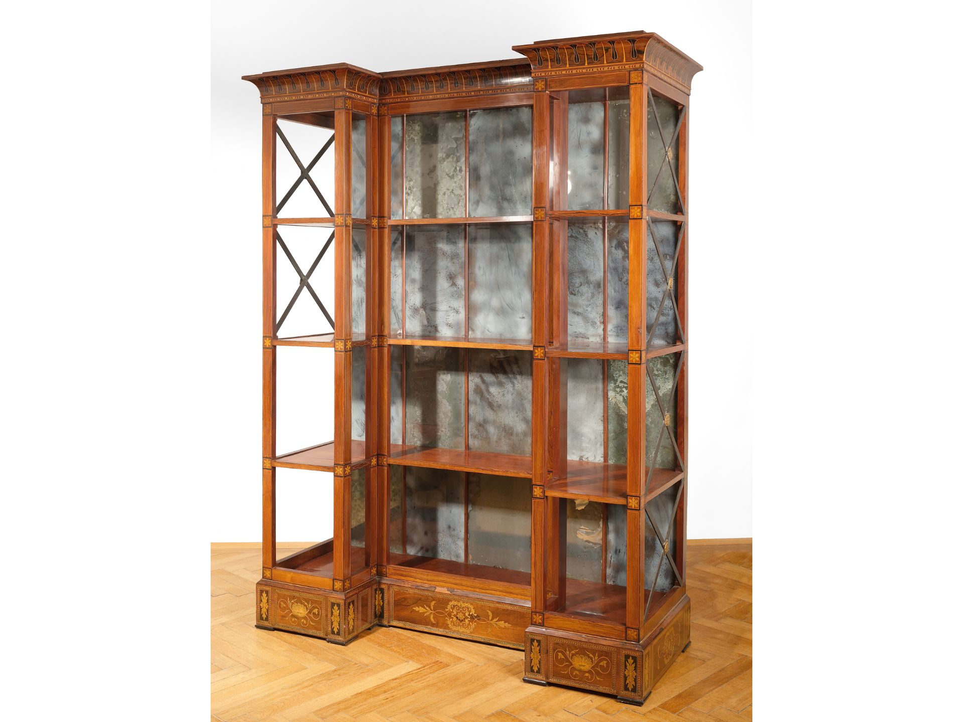 Höfische Salon Etagere, Deutsch oder französisch, Um 1830/40 - Bild 2 aus 4