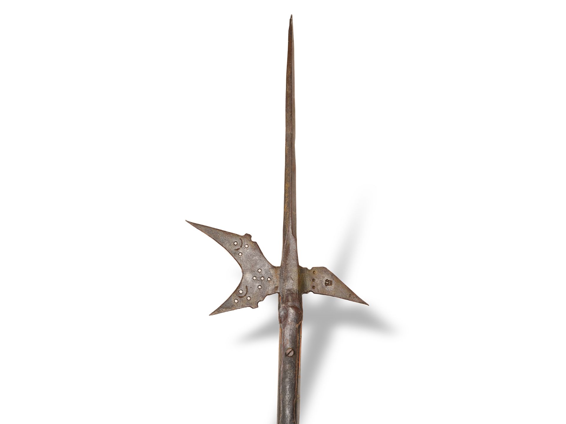 Halberd, 17th century, Forged iron - Image 2 of 2