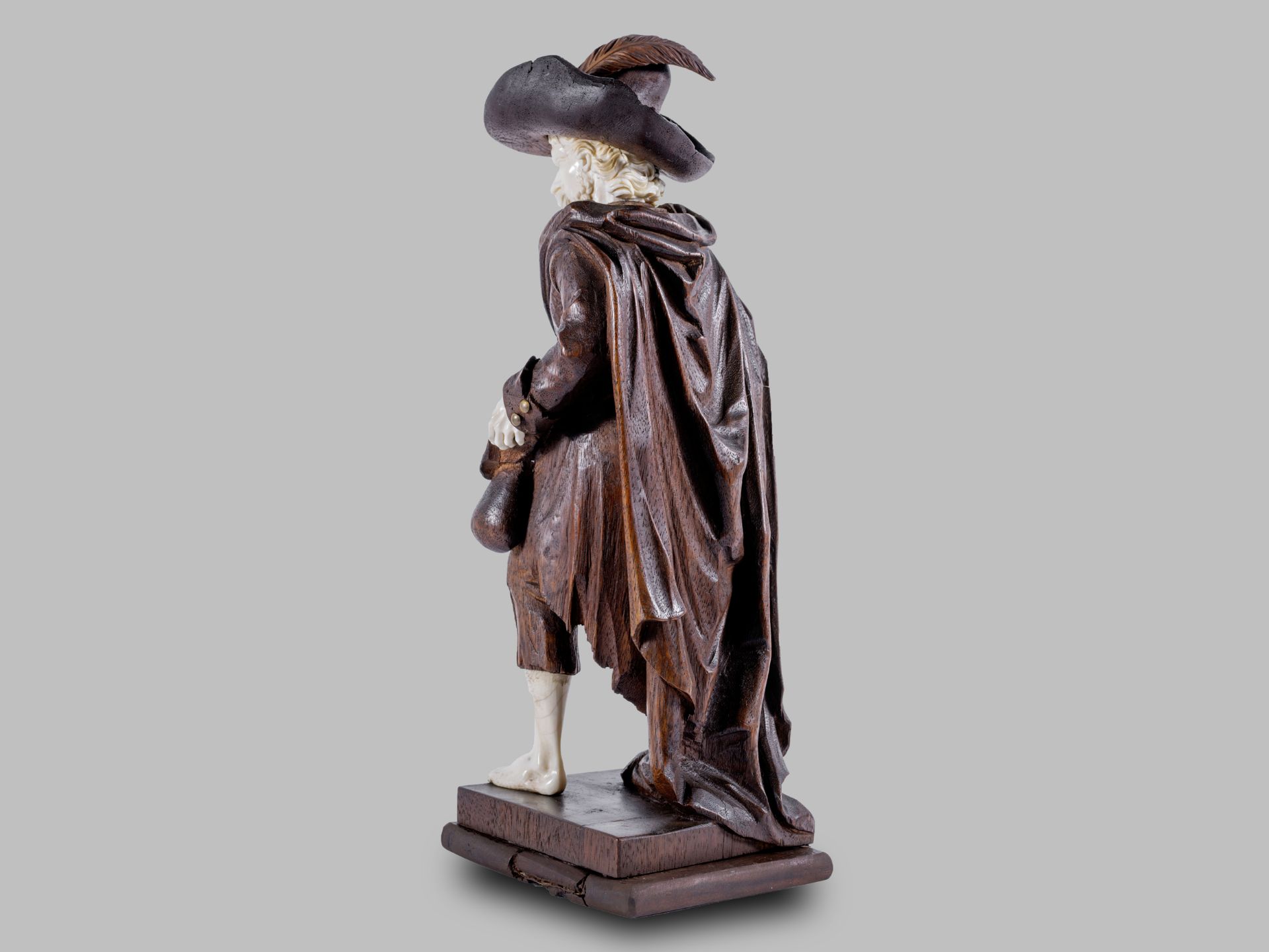 Museale Skulptur - Simon Troger, Abfaltersbach 1683 – 1768 Haidhausen, und Werkstatt, Vagabund - Bild 6 aus 9