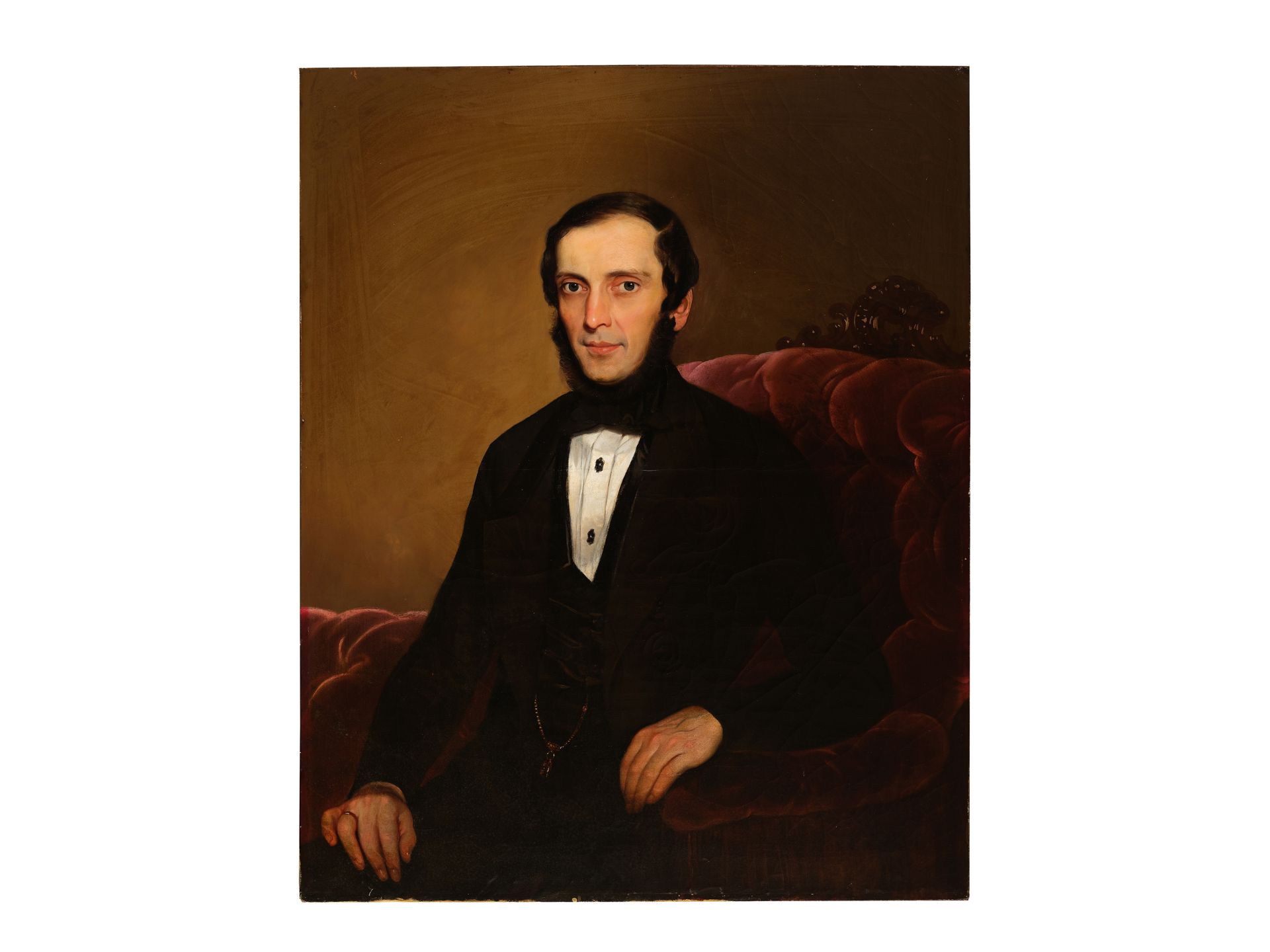 Österreich um 1840, Herrenportrait, Österreich um 1840