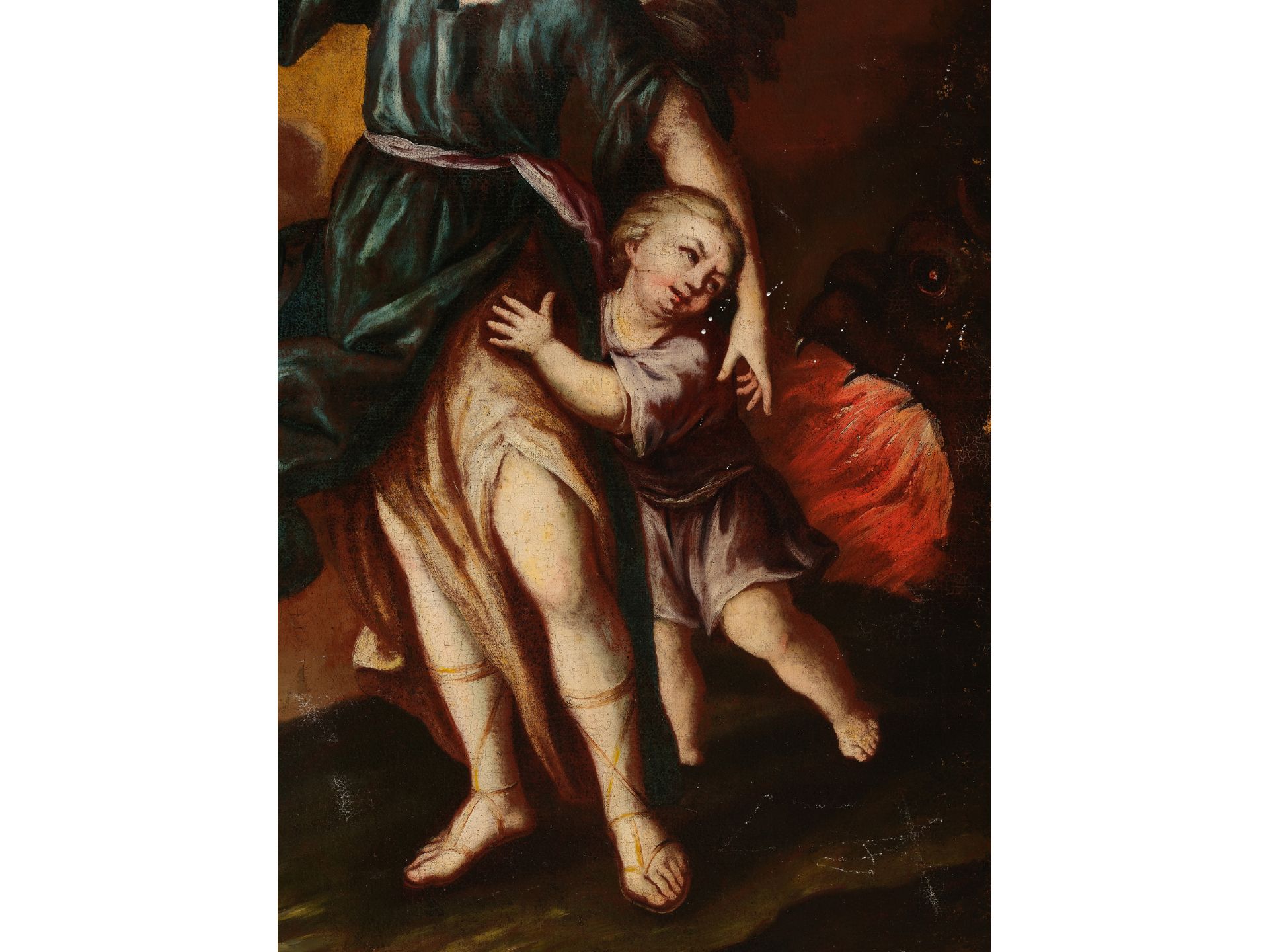 Raphael mit Tobias, Spanien, 17. Jahrhundert - Bild 2 aus 4