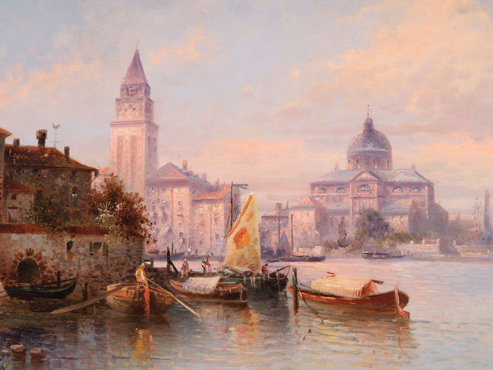 Karl Kaufmann, Wien 1843 – 1905 Wien, +Venedig - Bild 2 aus 4