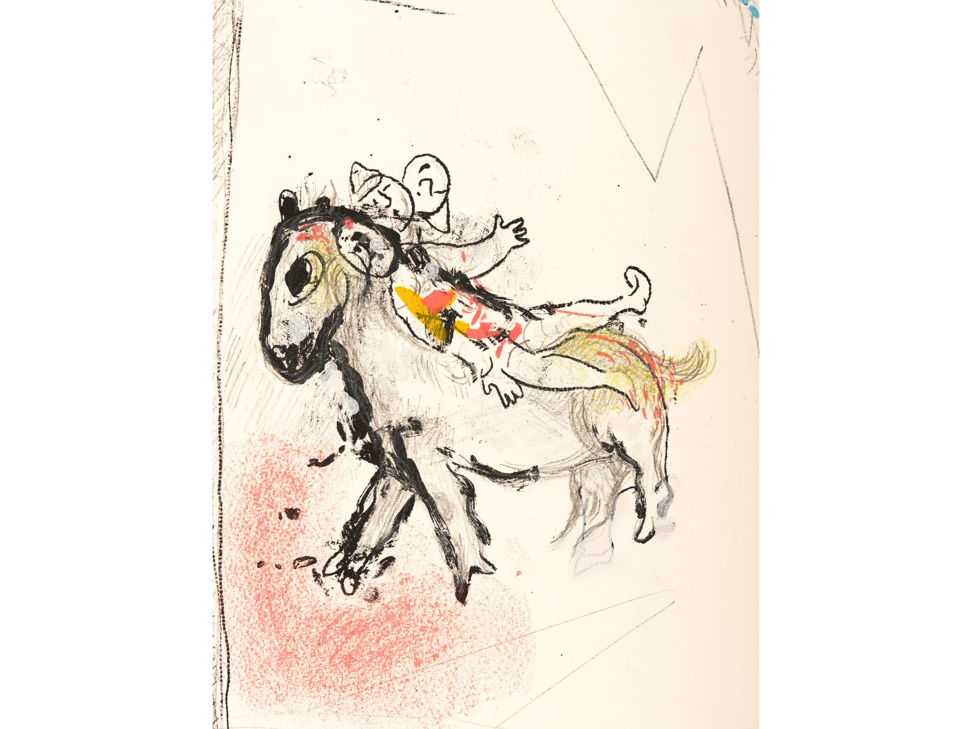 Marc Chagall, Peskowatik 1887 – 1985 Saint Paul de Vence, "Paris de la Fenetre" - Image 2 of 4
