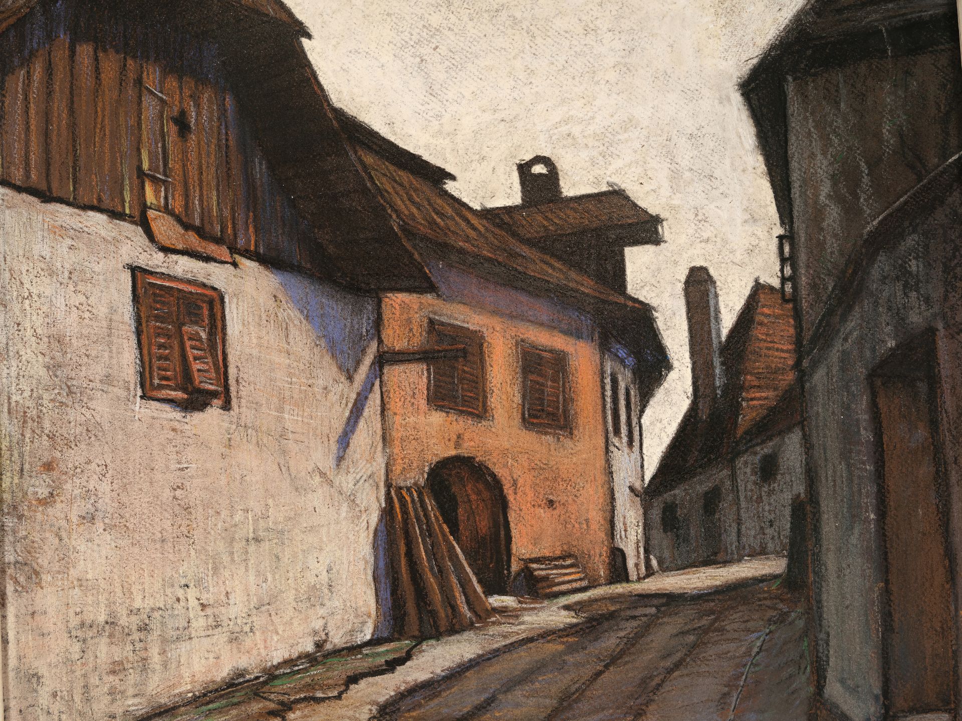 Josef Stoitzner, Wien 1884 – 1951 Bramberg am Wildkogel, Weißenkirchen in der Wachau - Bild 2 aus 4