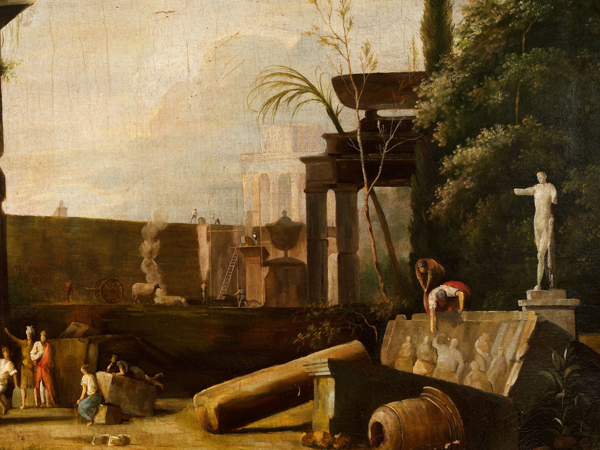 Marco Ricci, Belluno 1676 – 1730 Venedig, zugeschrieben, Capriccio - Bild 2 aus 4