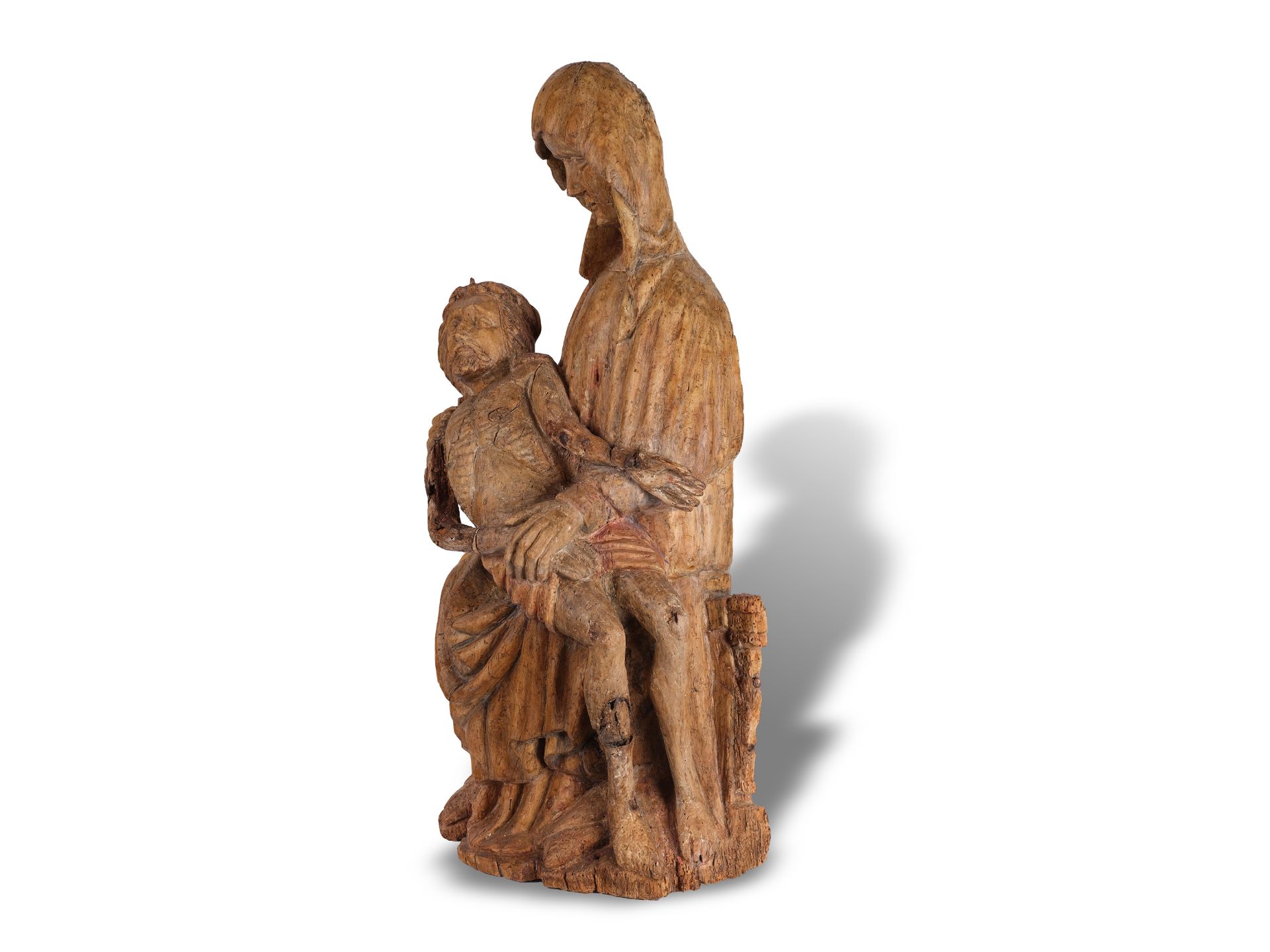 Pieta, Rheinland, Um 1390 - Bild 4 aus 6