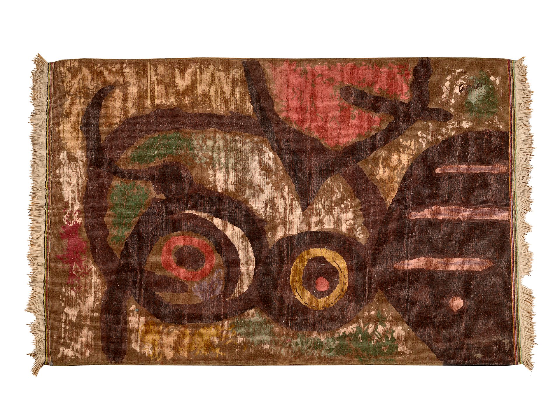Joan Miro, Barcelona 1893 – 1983 Calamajor/ Mallorca, Teppich - Bild 3 aus 3
