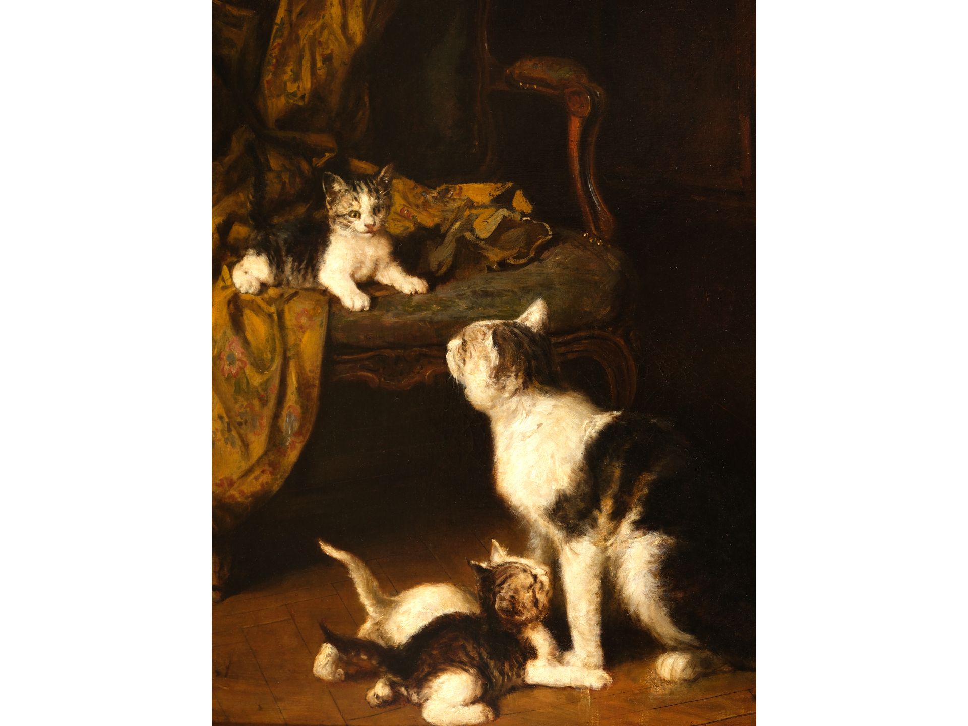 Louis Eugène Lambert, Paris 1825 – 1900 Paris, Katzen - Bild 2 aus 4