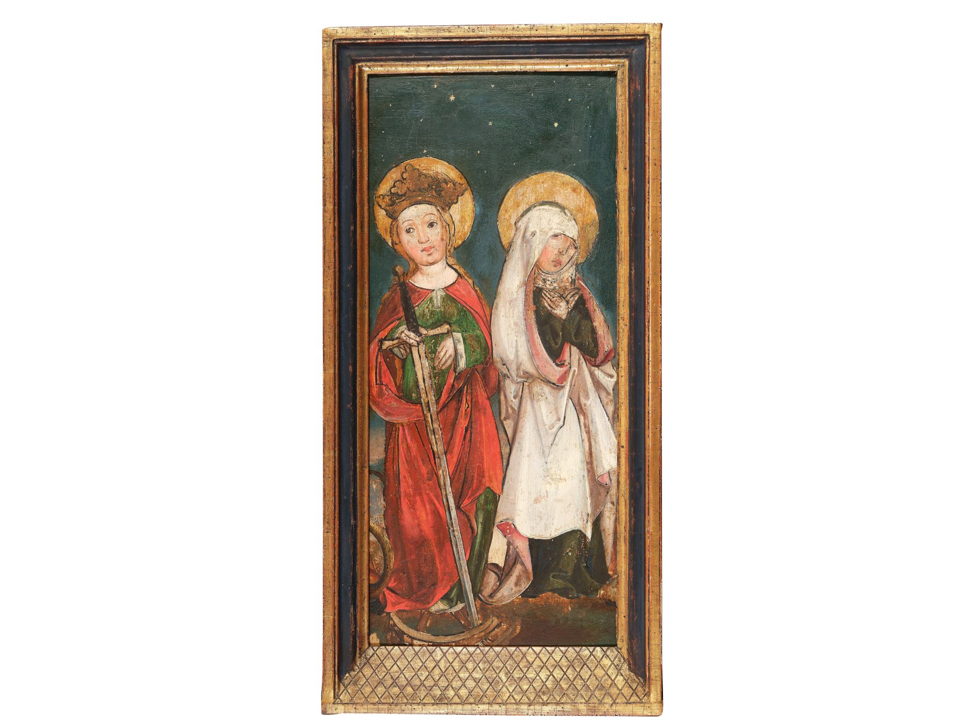 Hl. Katharina & Hl. Maria, Schwäbisch – Tirol, Um 1500