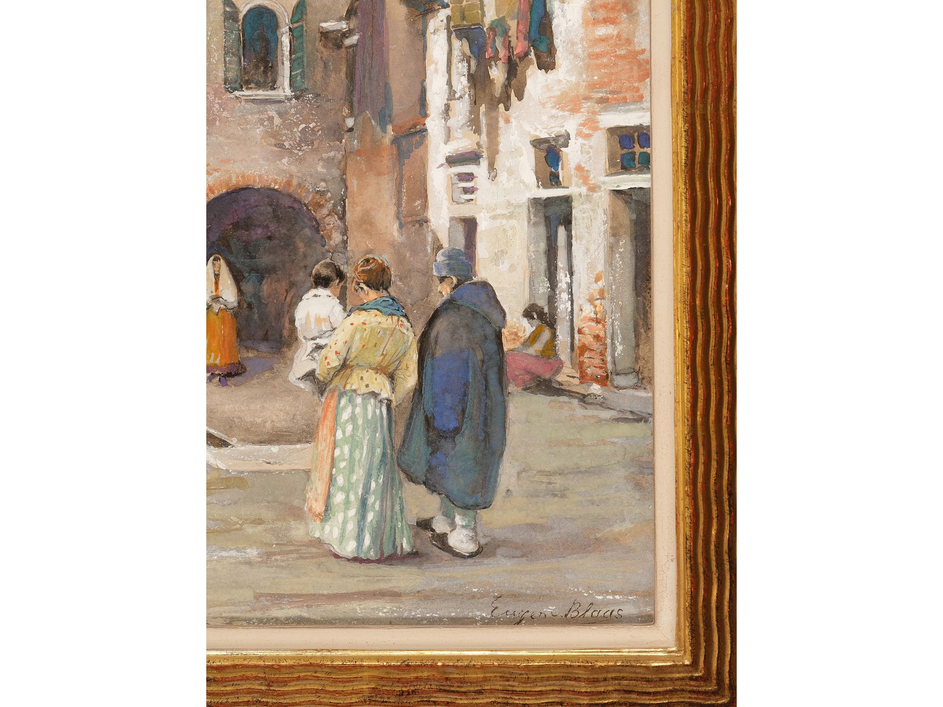 Eugen von Blaas, Albano Laziale 1843 – 1923 Venedig, Motiv aus Venedig - Bild 2 aus 3